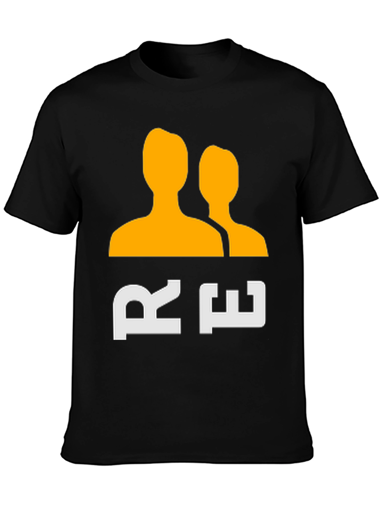 RE Graphic Tee - Unisex Black T-Shirt