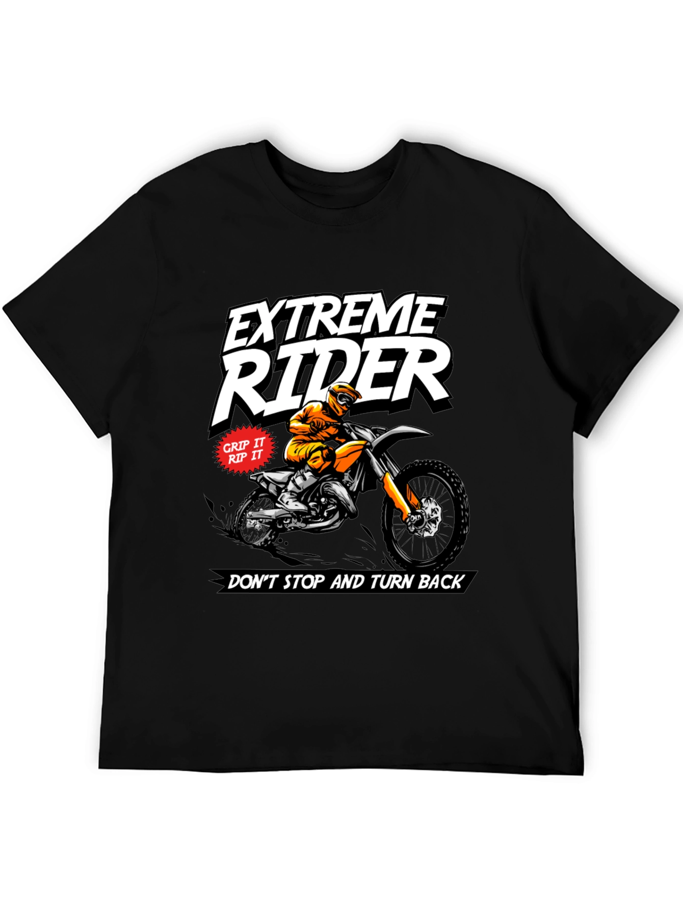Extreme Rider Graphic Tee - Motorcross Design