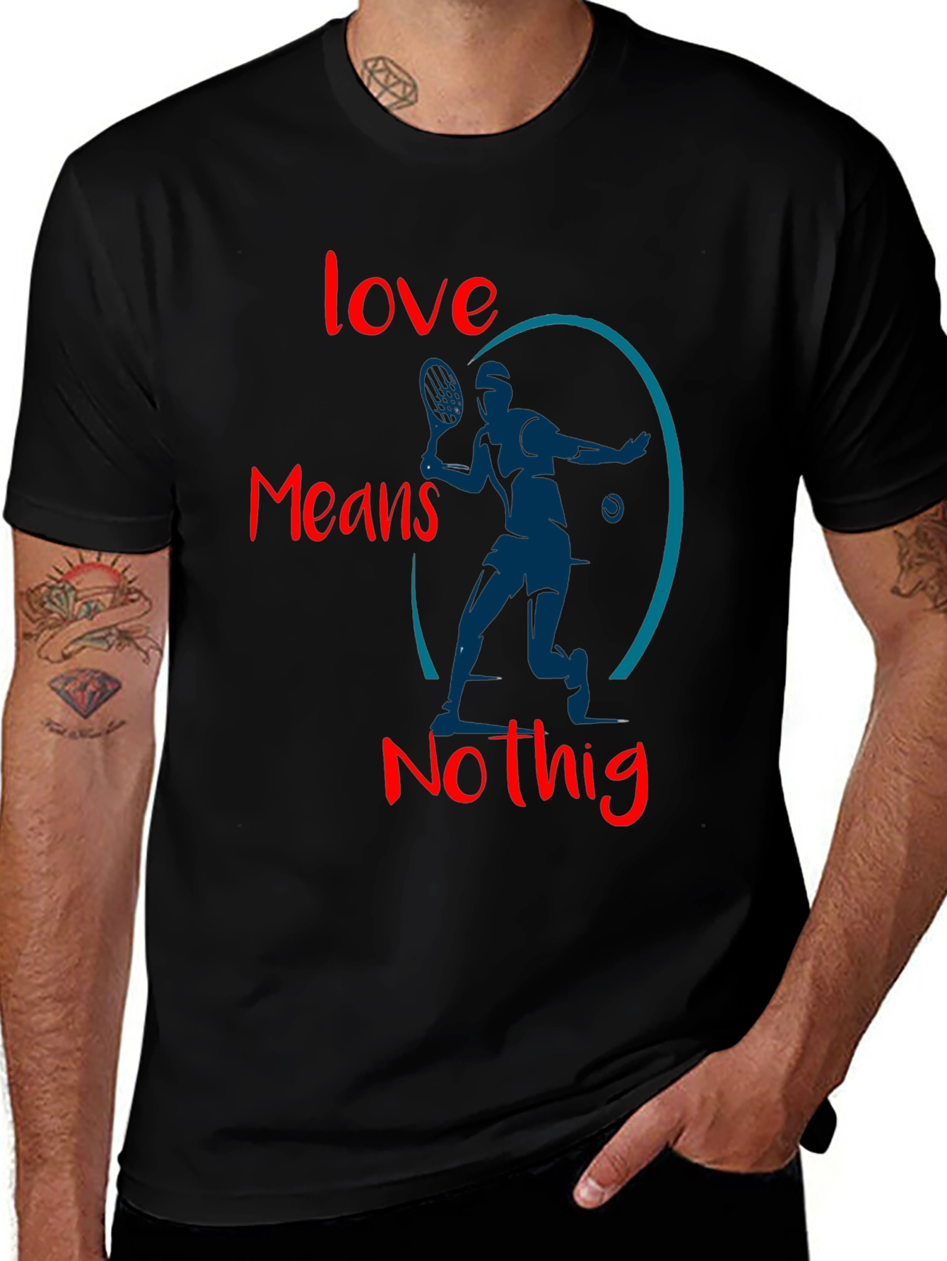 Love Means Nothing Tennis T-Shirt