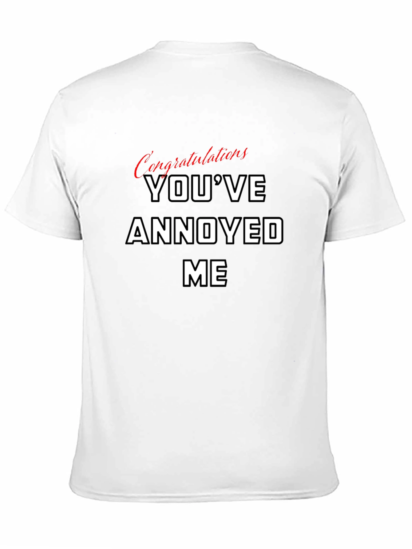 Annoyed Me Graphic Tee - Bold Statement T-Shirt