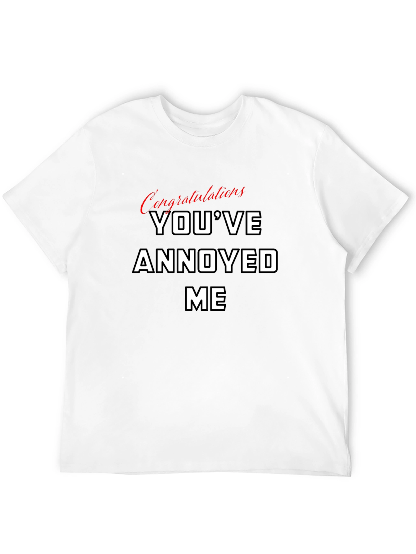Annoyed Me Graphic Tee - Bold Statement T-Shirt
