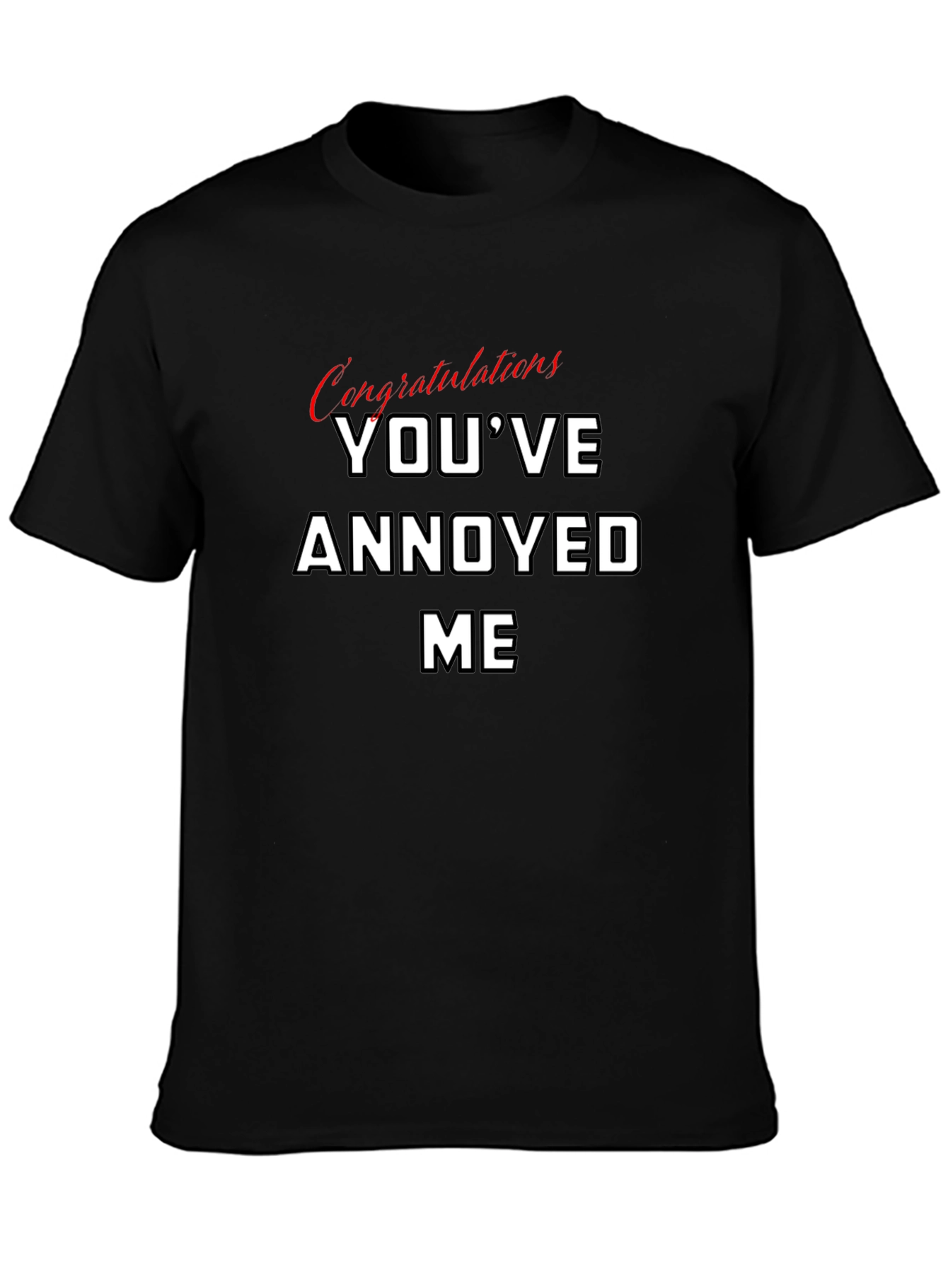 Annoyed Me Graphic Tee - Bold Statement T-Shirt