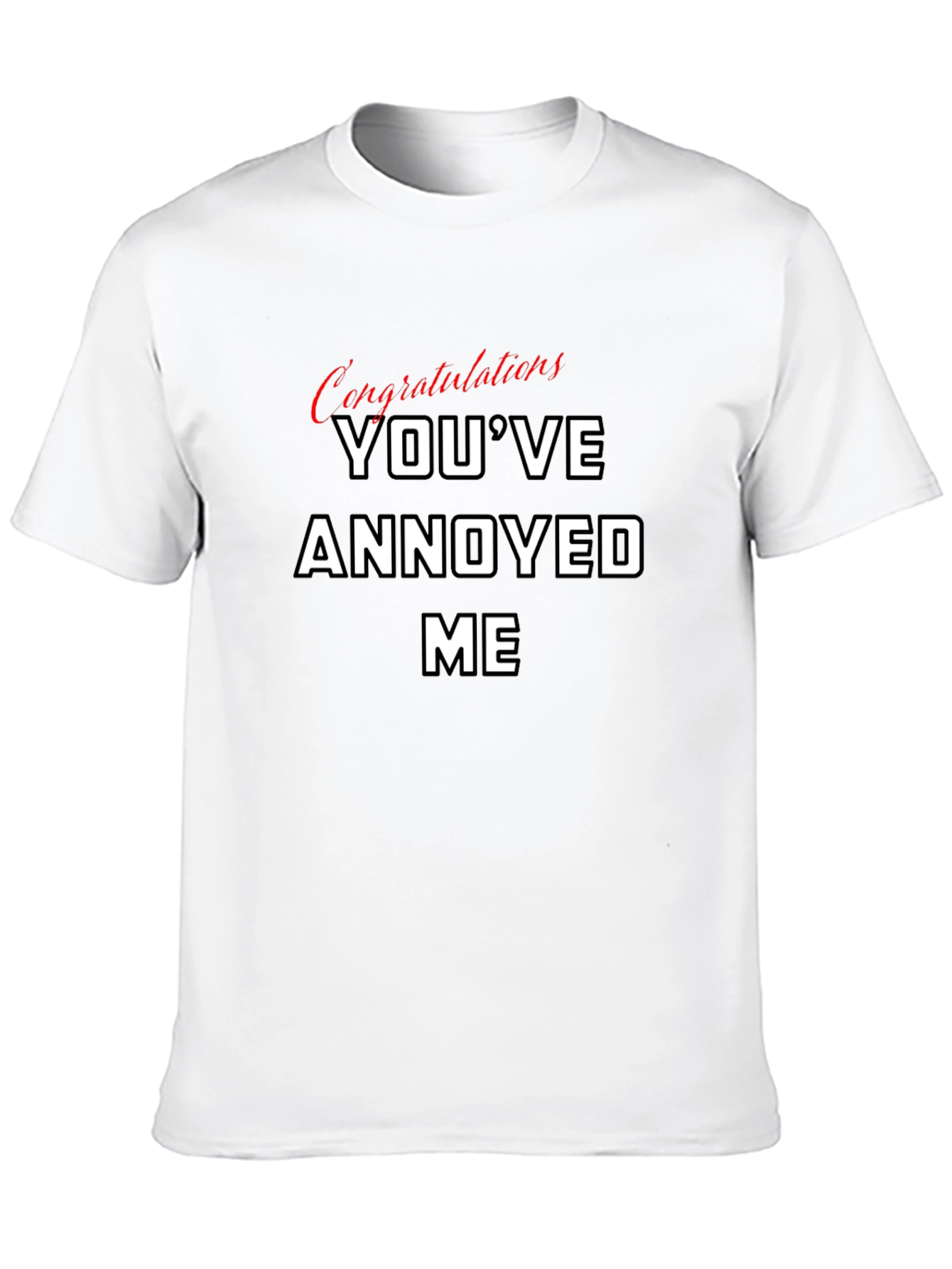 Annoyed Me Graphic Tee - Bold Statement T-Shirt