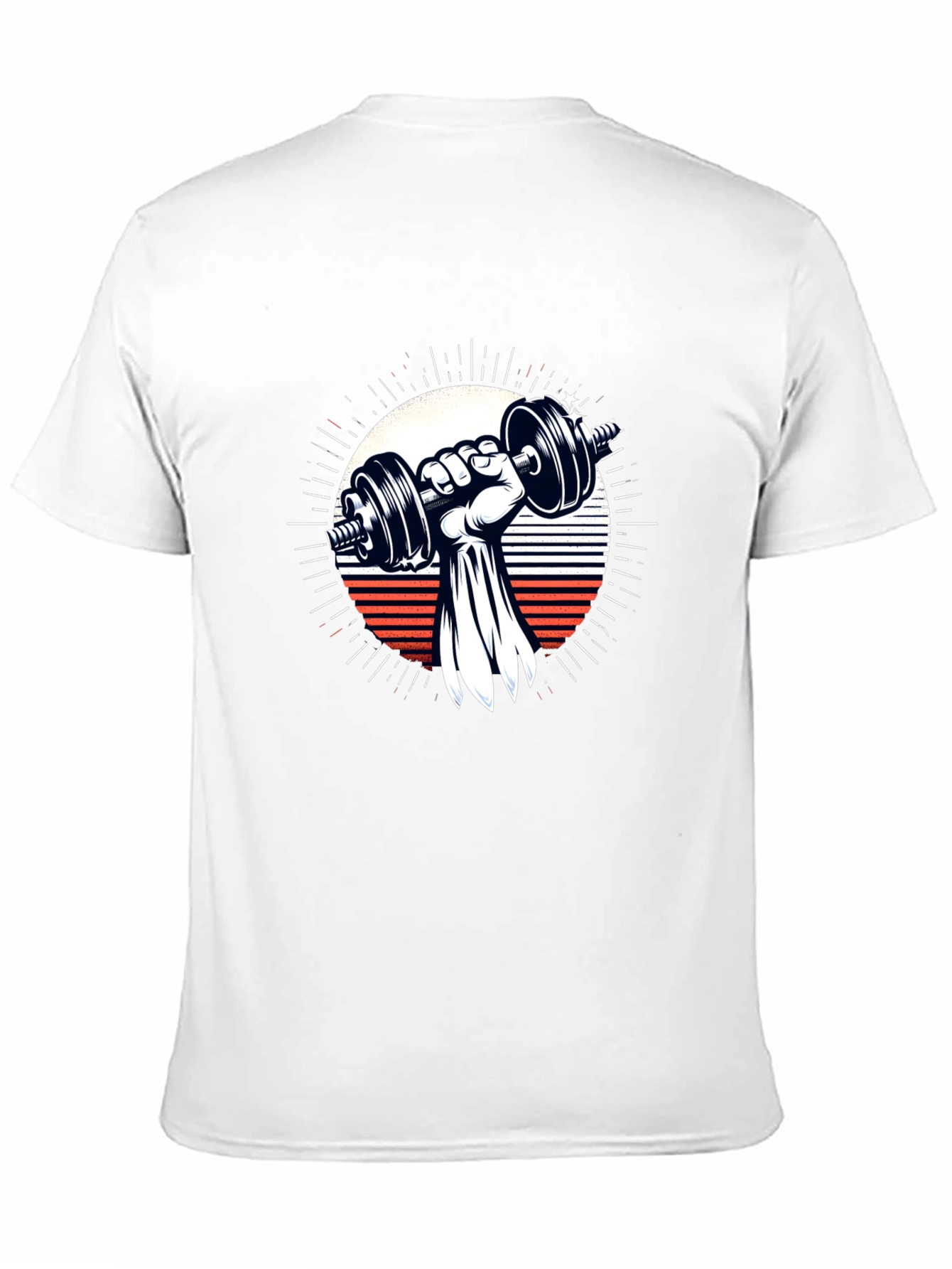 Weightlifting Graphic Tee - Power & Style!