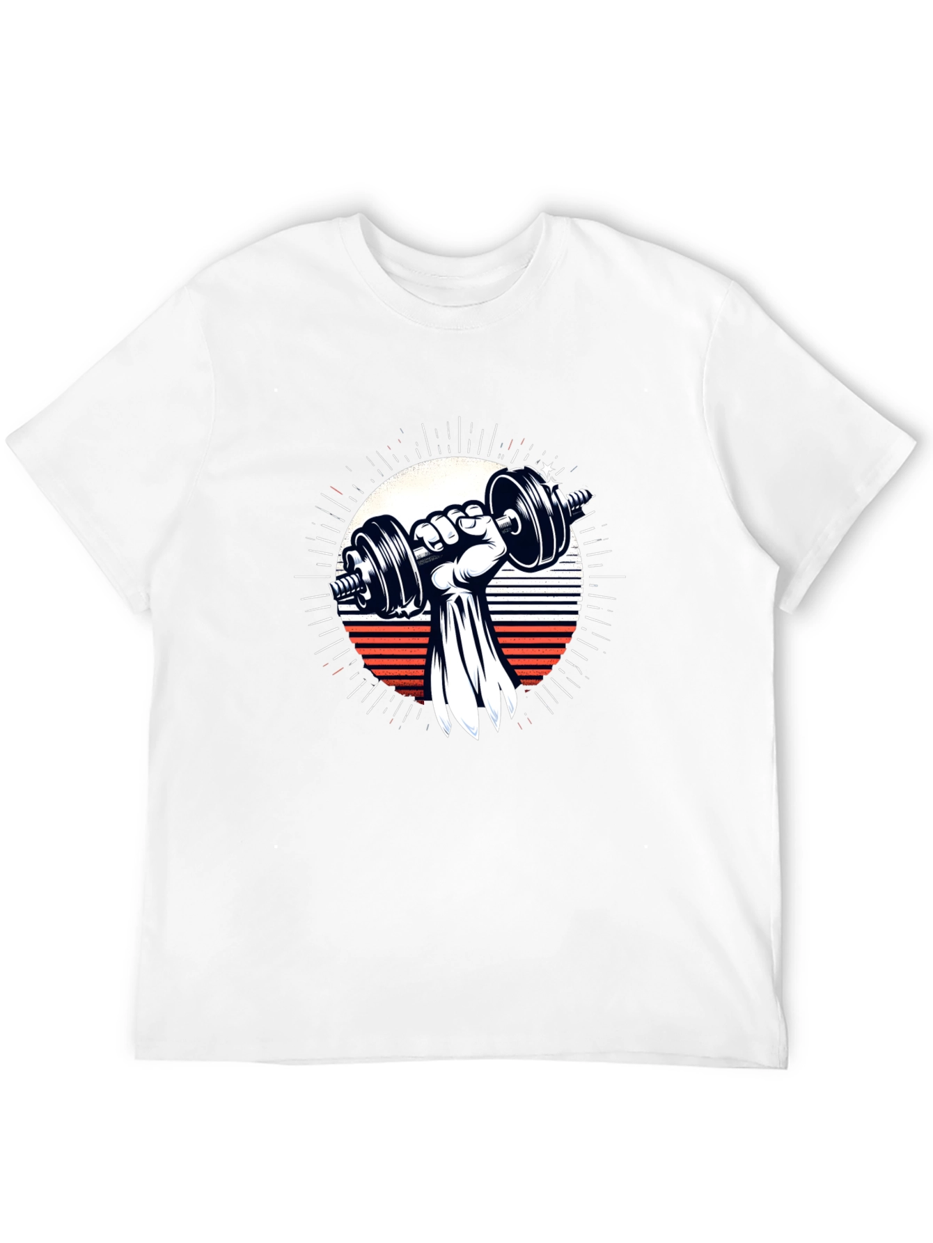 Weightlifting Graphic Tee - Power & Style!