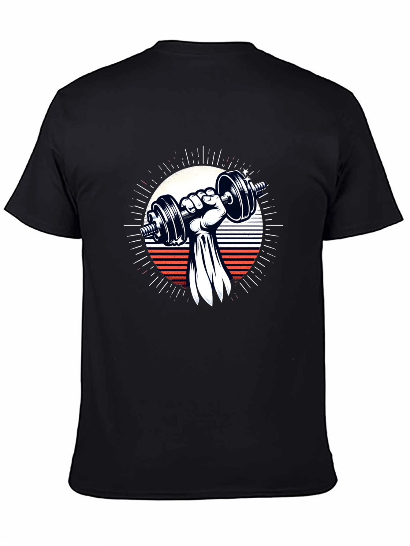 Weightlifting Graphic Tee - Power & Style!