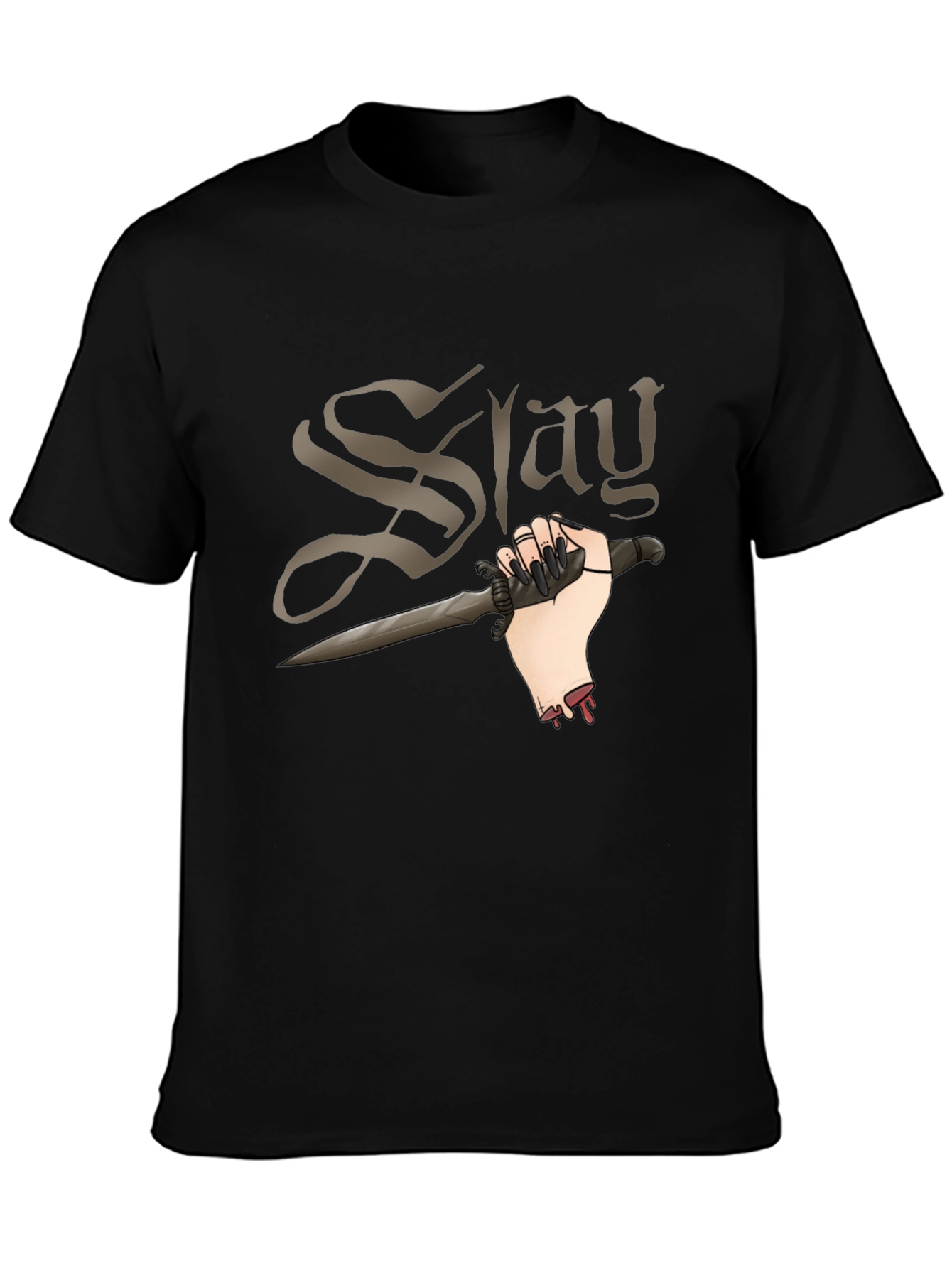 Slay Graphic T-Shirt - Black