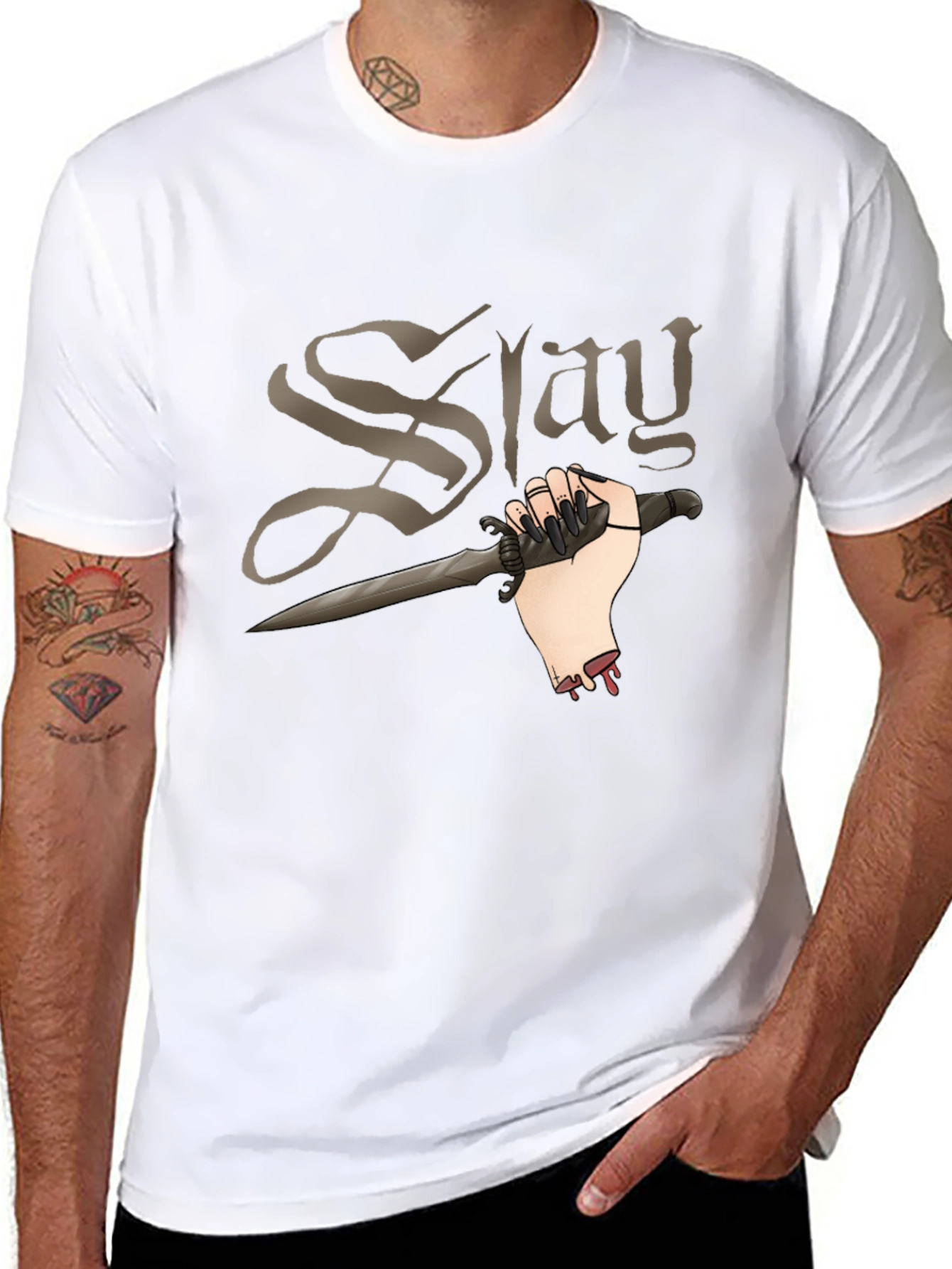 Slay Graphic T-Shirt - Black