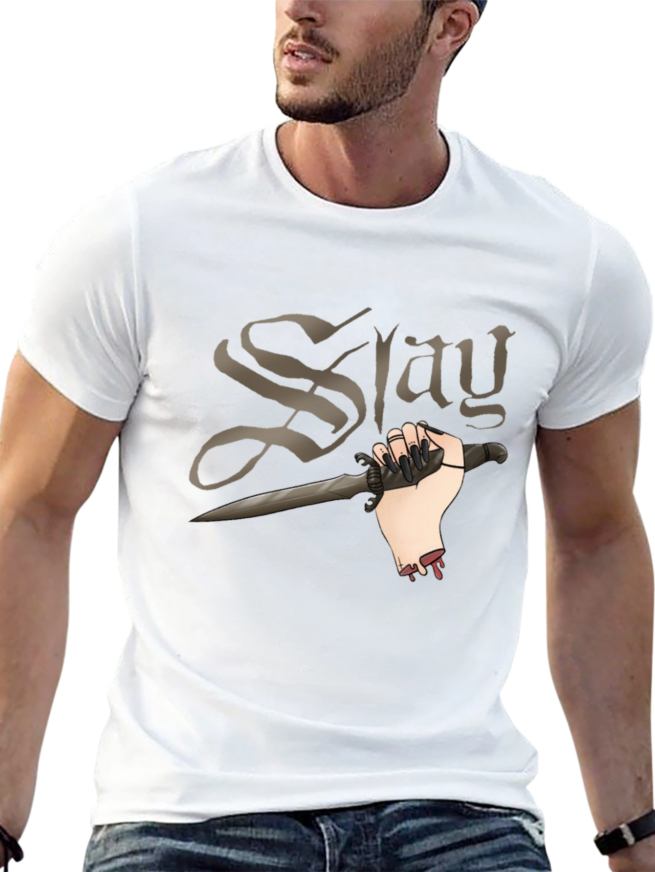 Slay Graphic T-Shirt - Black