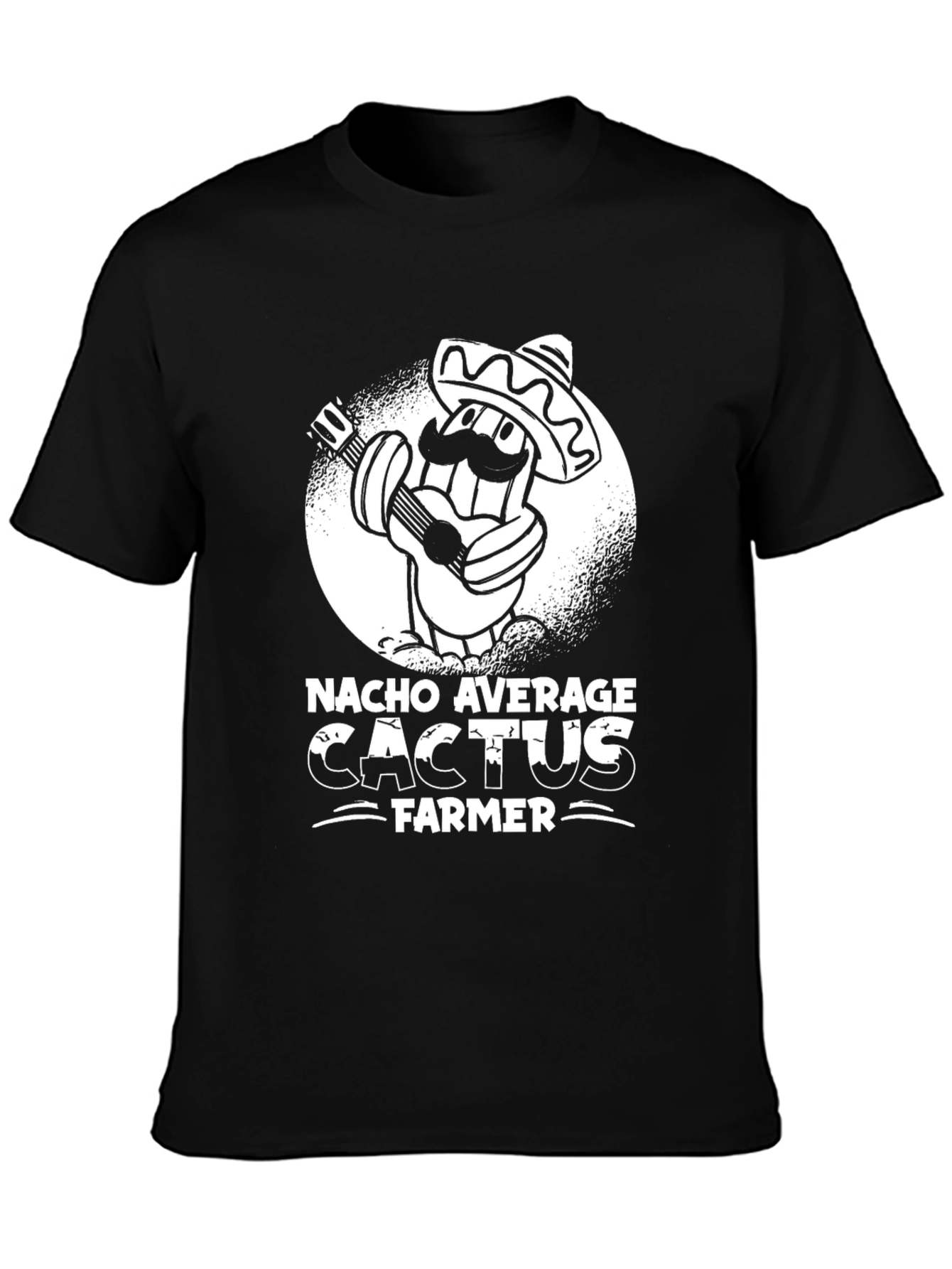 Nacho Average Cactus Farmer Graphic T-Shirt