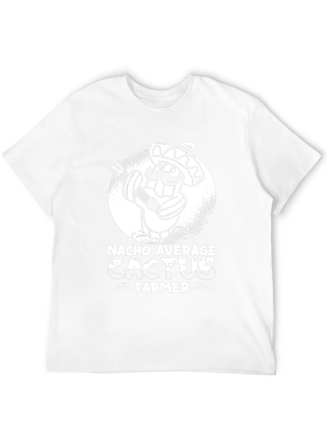 Nacho Average Cactus Farmer Graphic T-Shirt