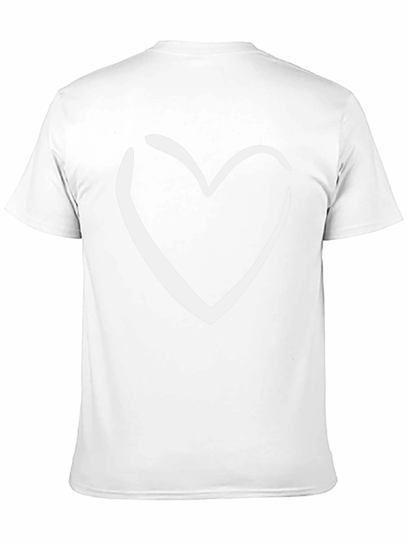 Heart Graphic Black Tee