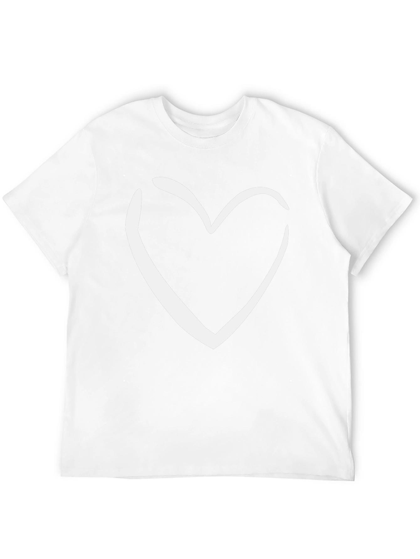 Heart Graphic Black Tee