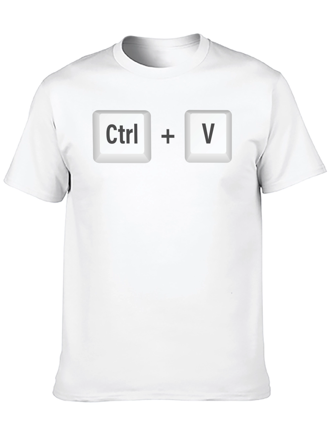 Ctrl+V T-Shirt - Copy Paste Programmer Tee