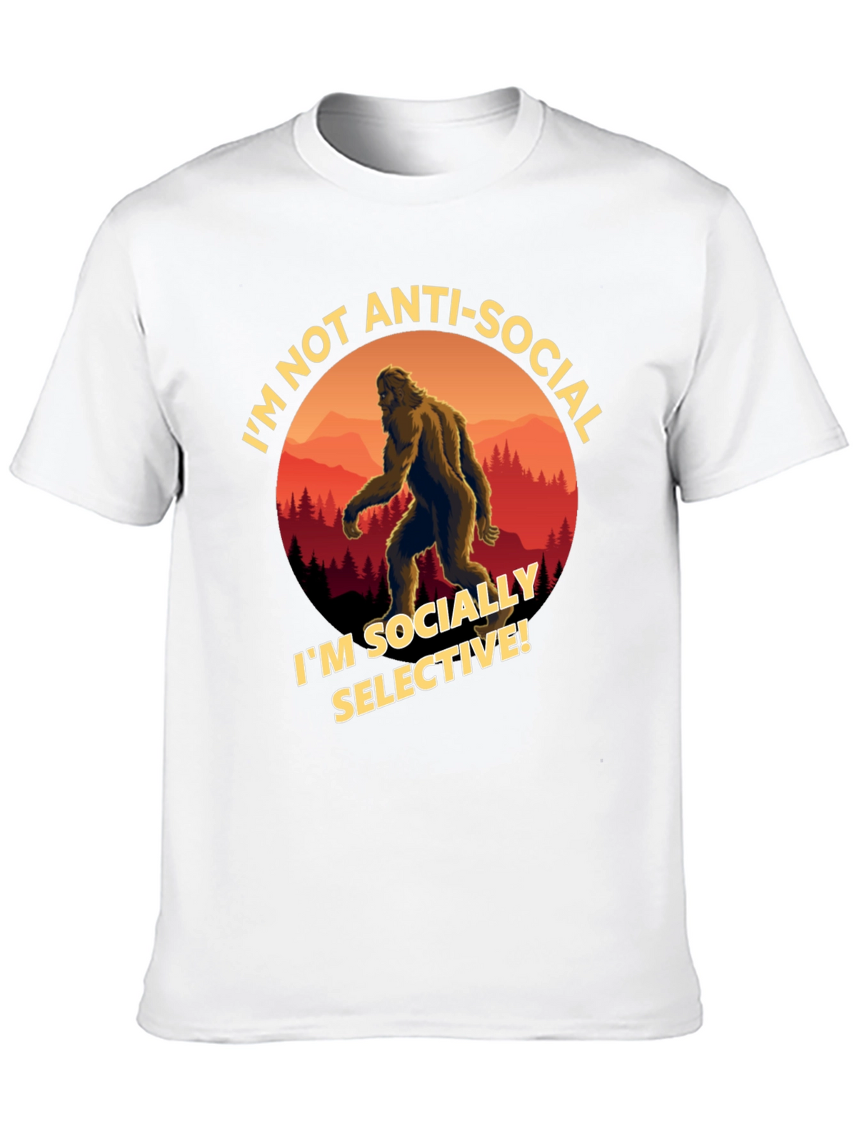 Socially Selective Bigfoot T-Shirt