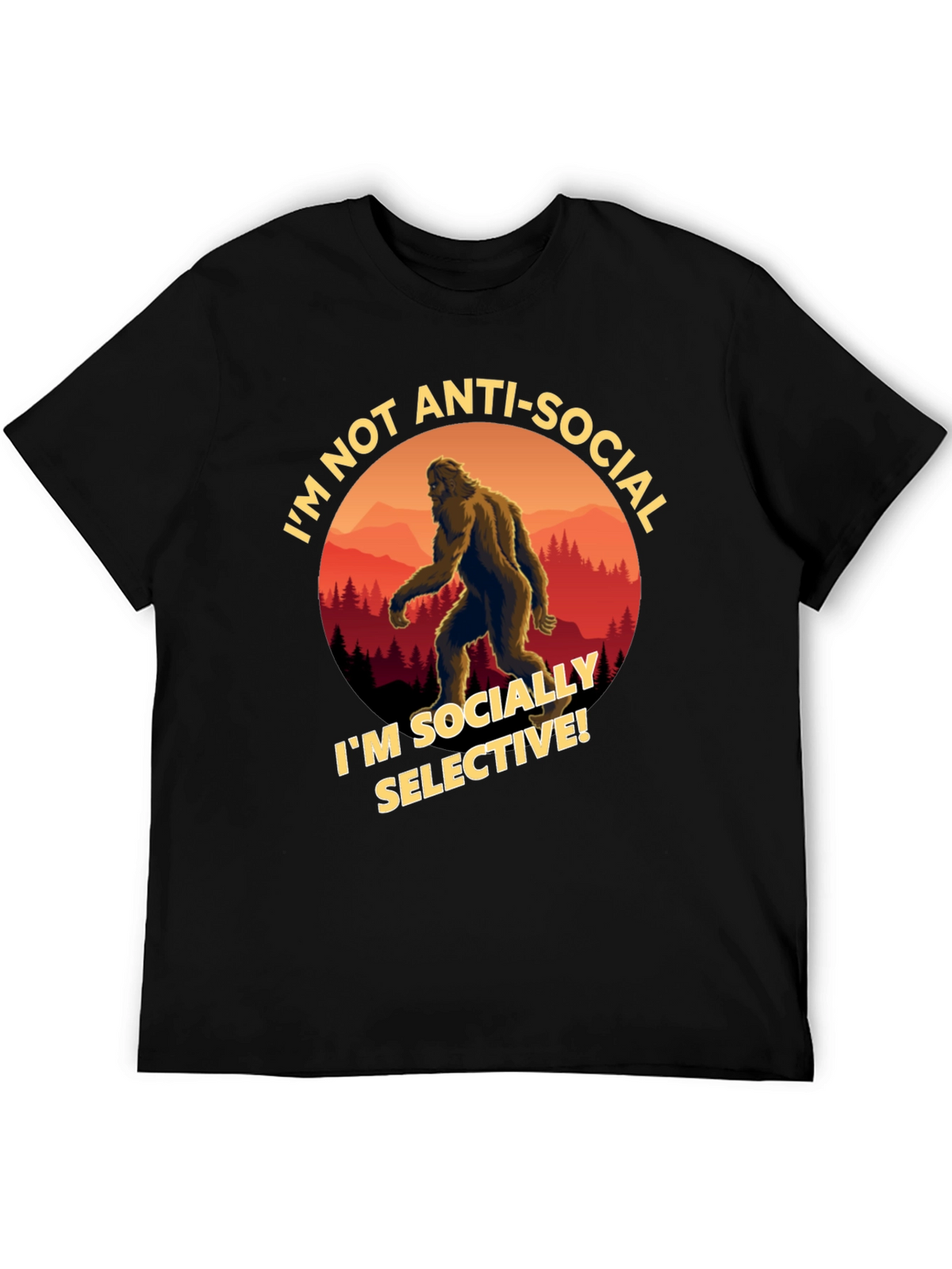 Socially Selective Bigfoot T-Shirt