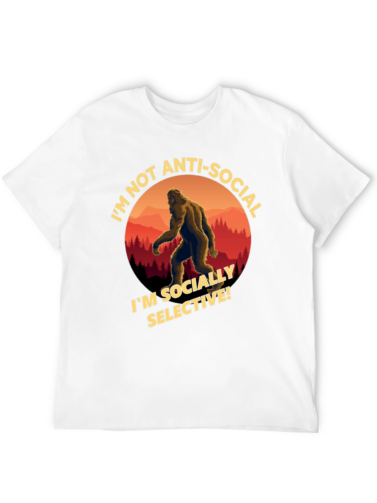 Socially Selective Bigfoot T-Shirt
