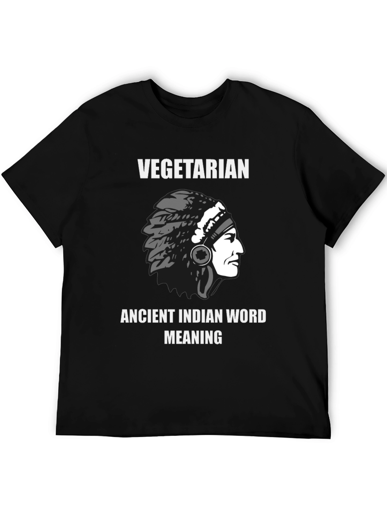 Vegetarian Ancient Indian Meaning T-Shirt