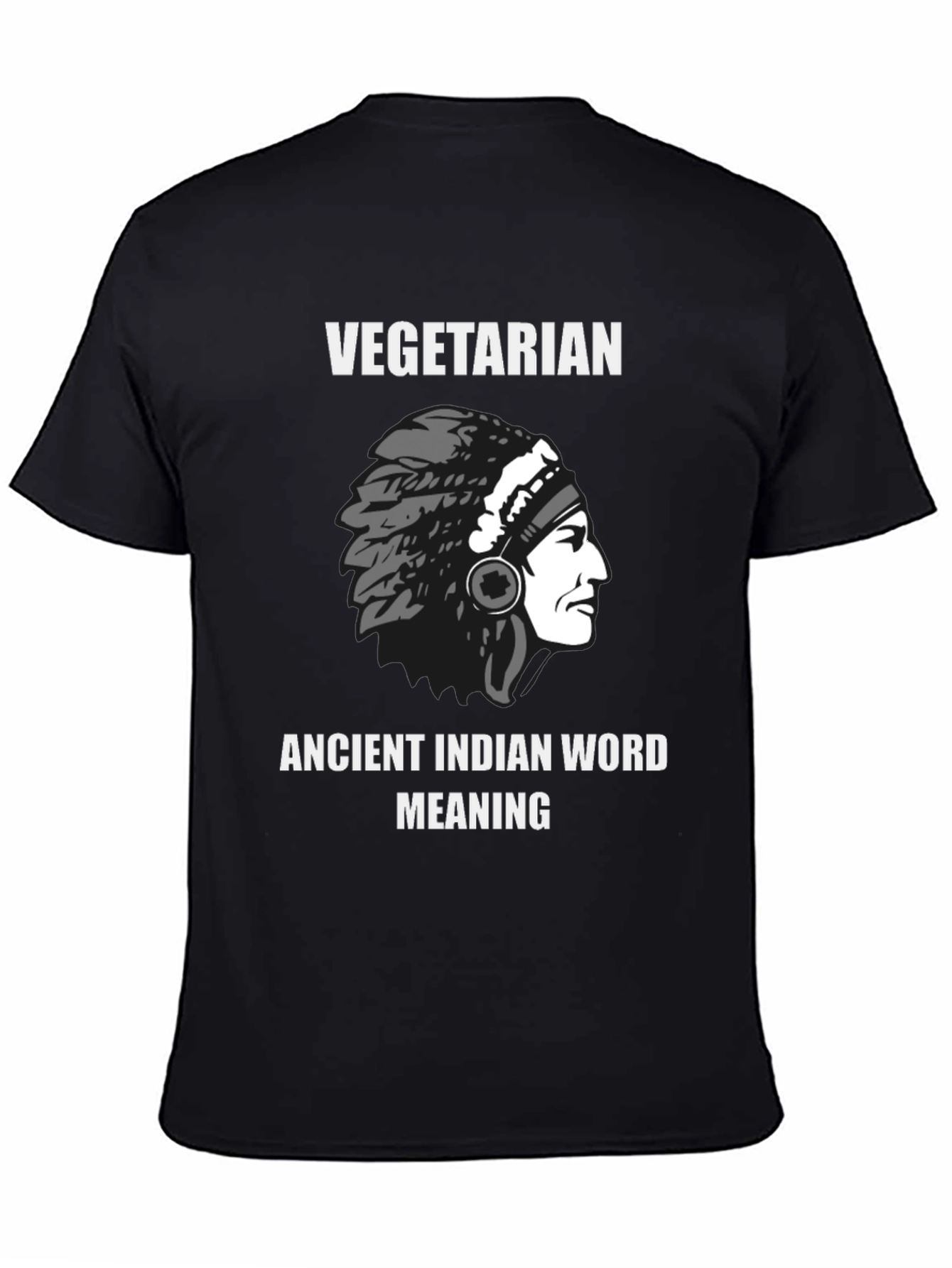 Vegetarian Ancient Indian Meaning T-Shirt