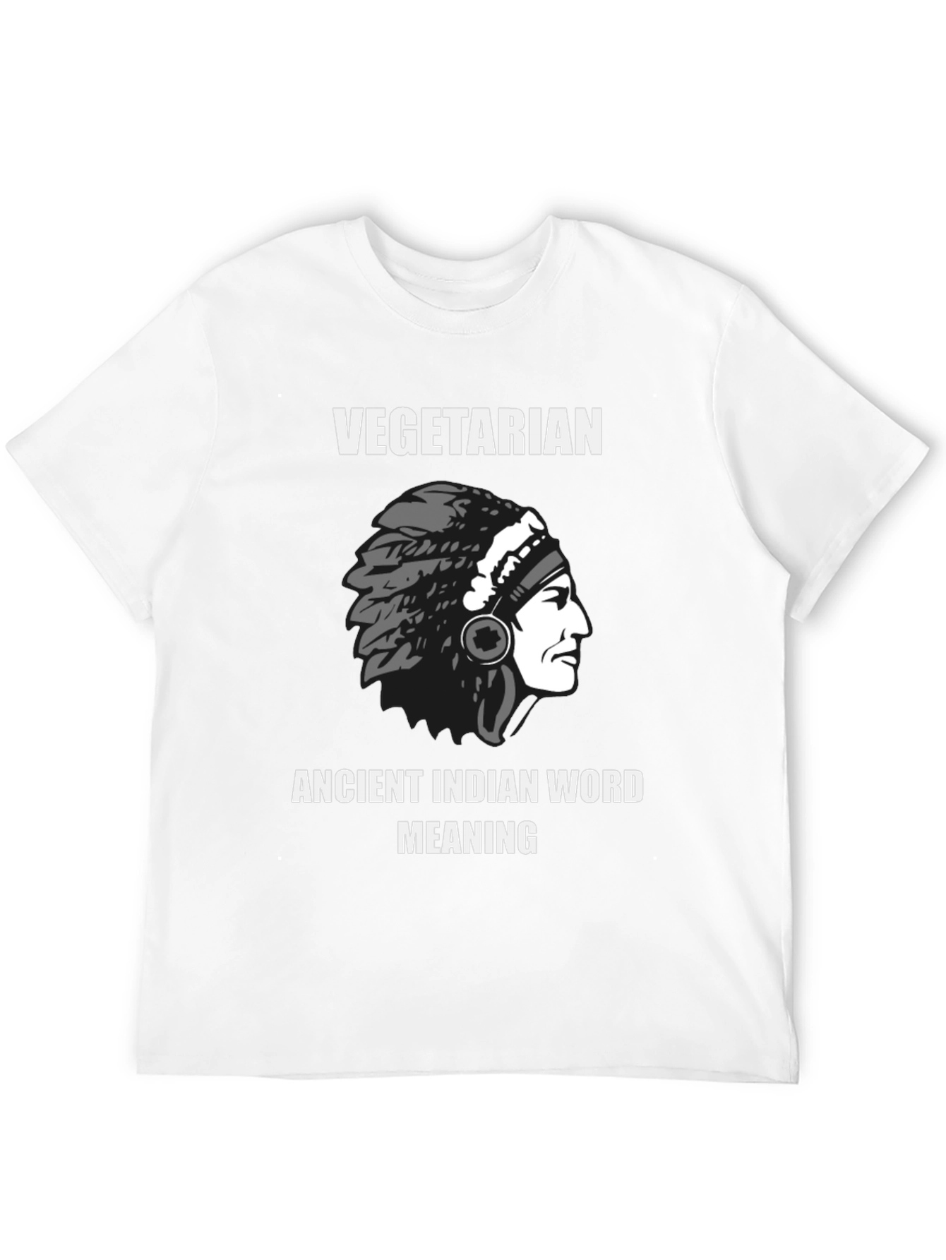 Vegetarian Ancient Indian Meaning T-Shirt