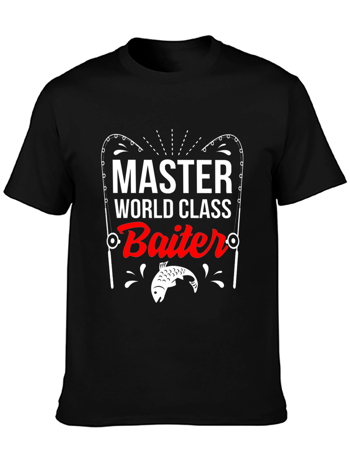 Master World Class Baiter Fishing T-Shirt
