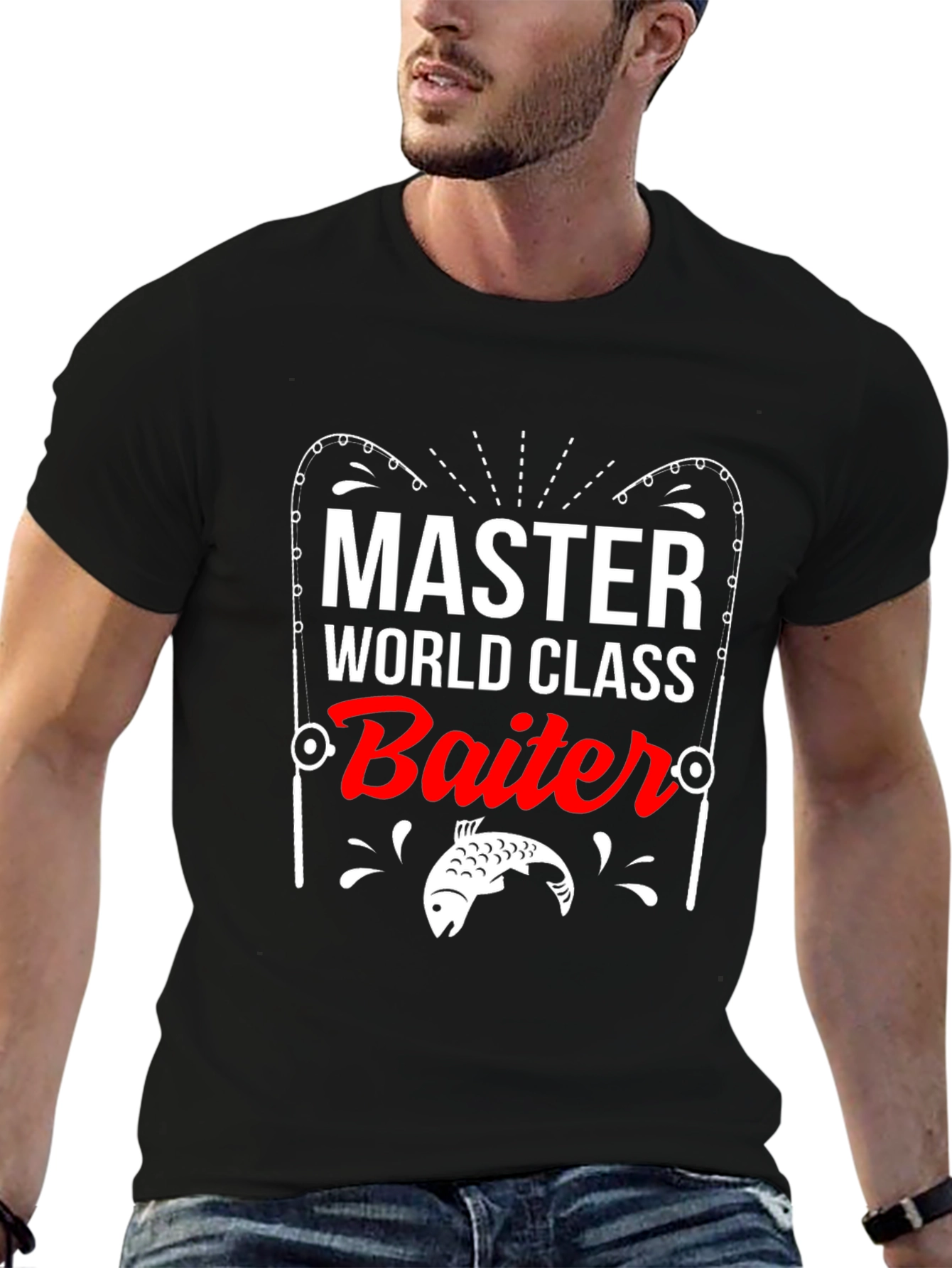 Master World Class Baiter Fishing T-Shirt