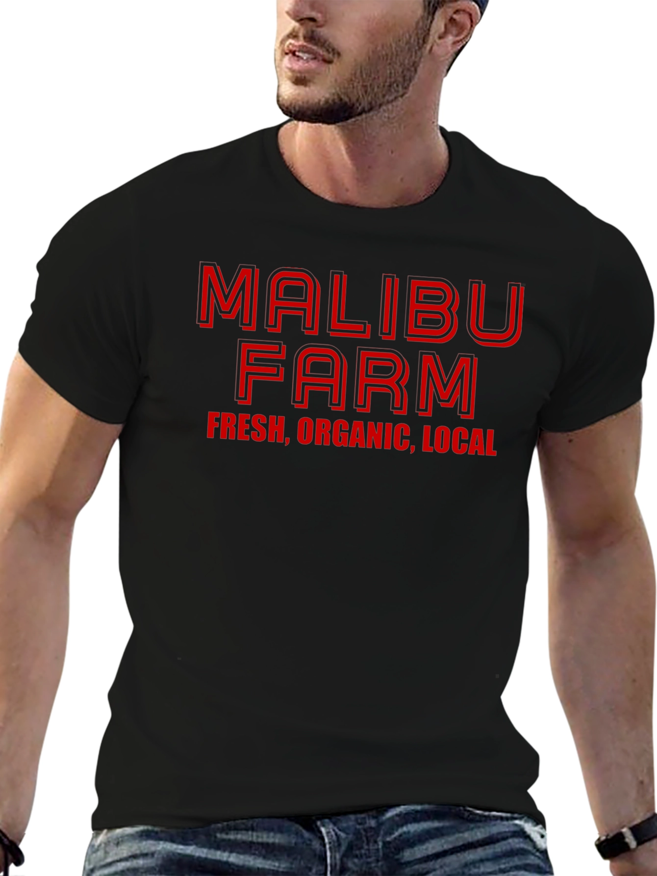 Malibu Farm Graphic Tee - Fresh Organic Local