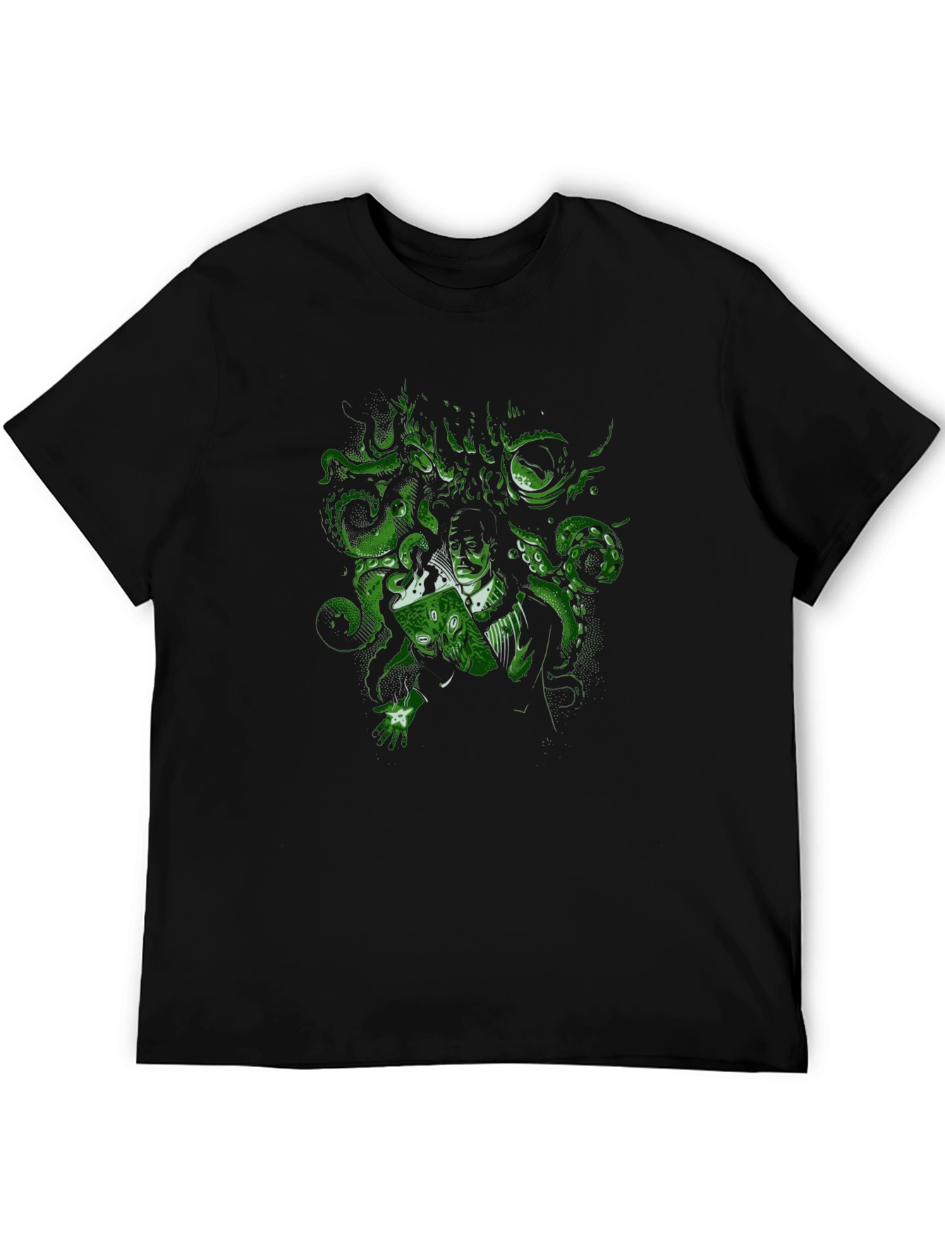 Cthulhu Graphic T-Shirt - Mens Black Tee