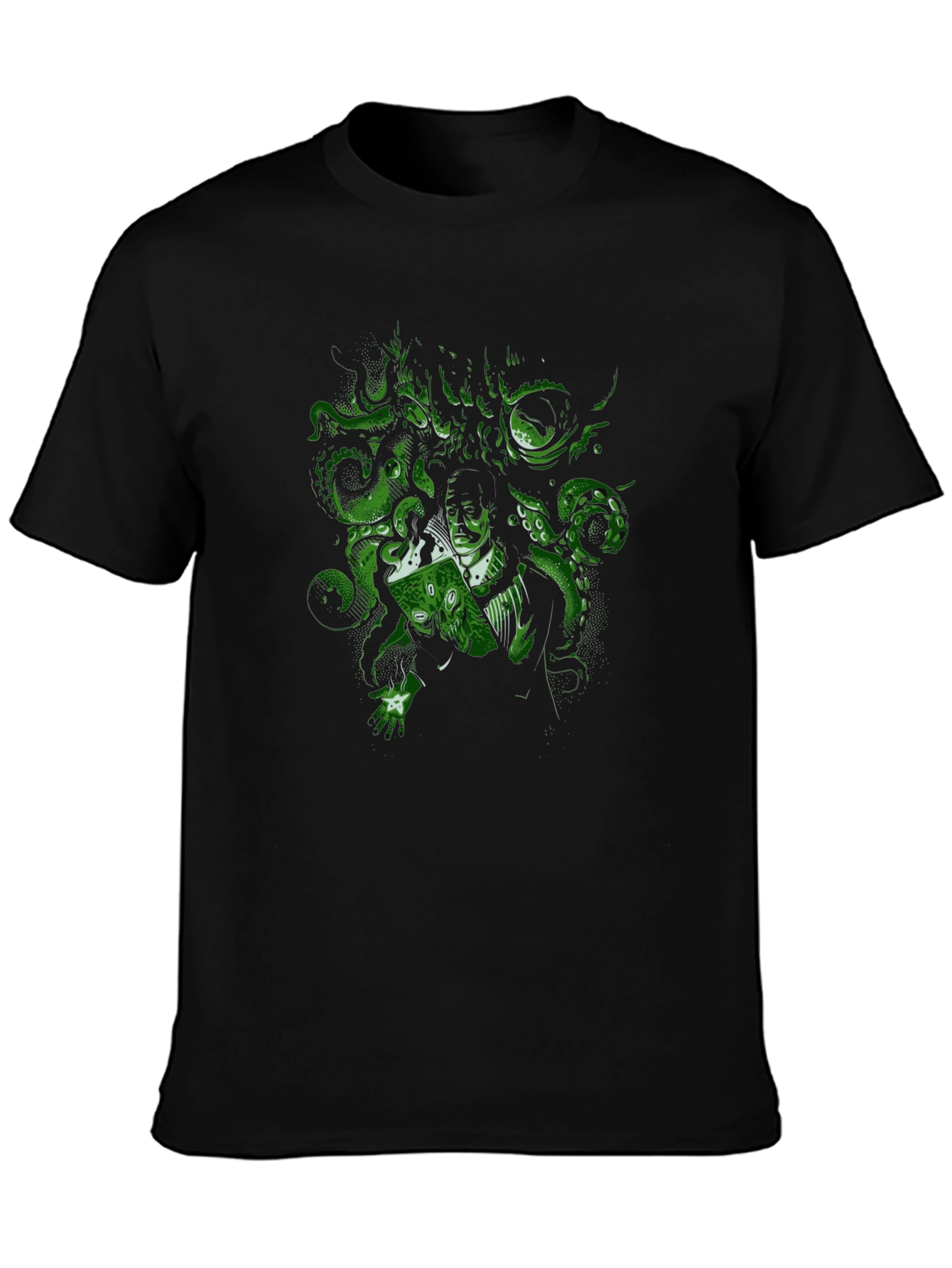 Cthulhu Graphic T-Shirt - Mens Black Tee