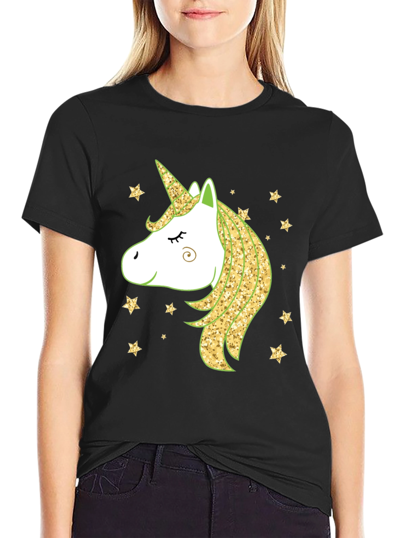 Lucky Unicorn St. Patricks Day T-Shirt