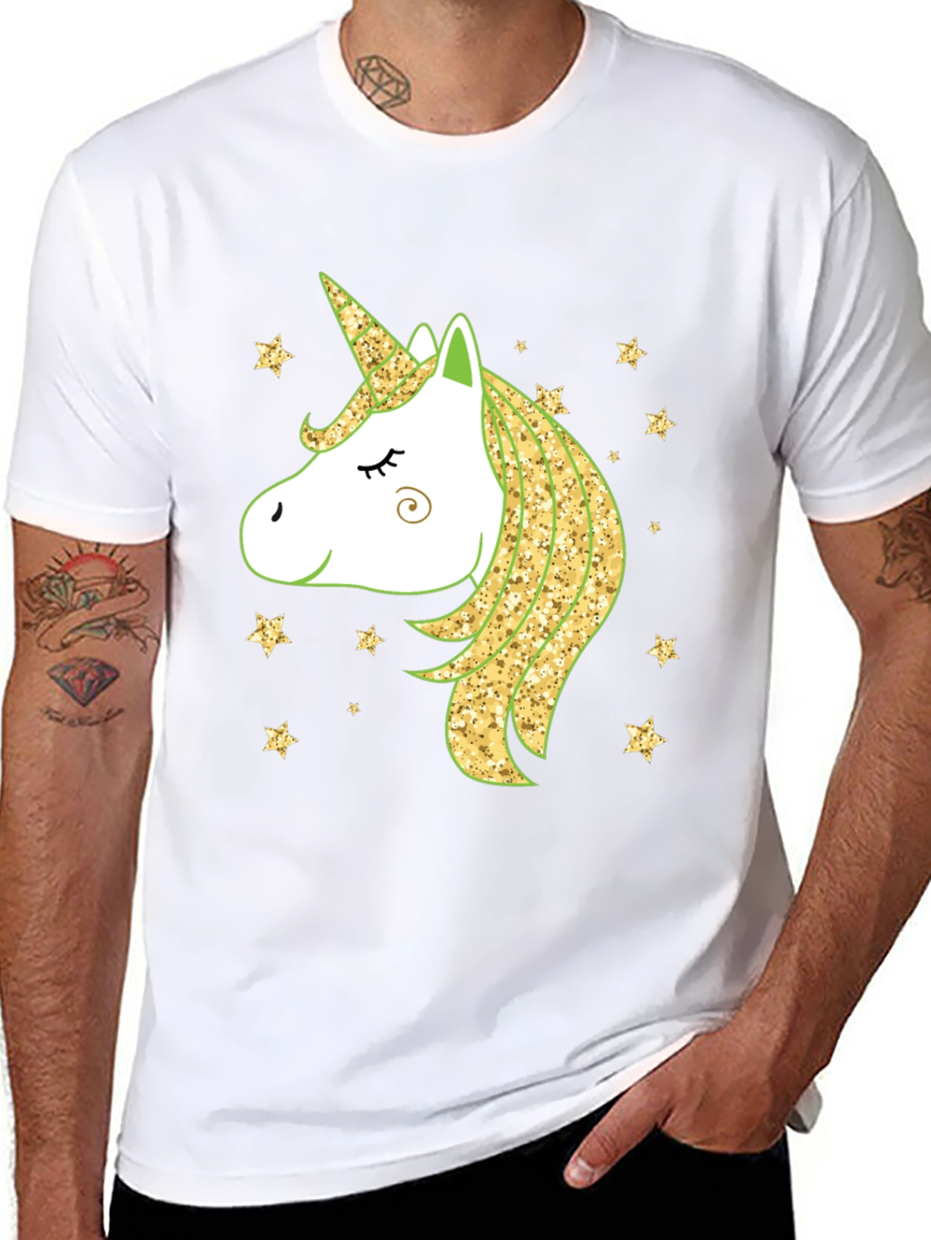 Lucky Unicorn St. Patricks Day T-Shirt