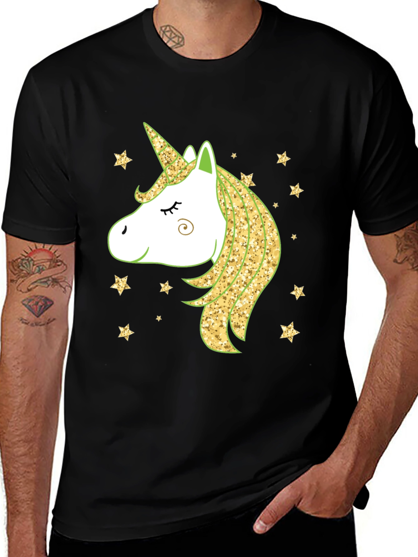 Lucky Unicorn St. Patricks Day T-Shirt
