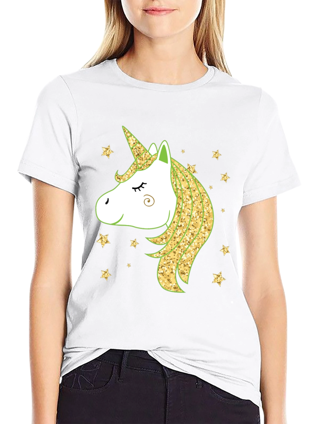 Lucky Unicorn St. Patricks Day T-Shirt