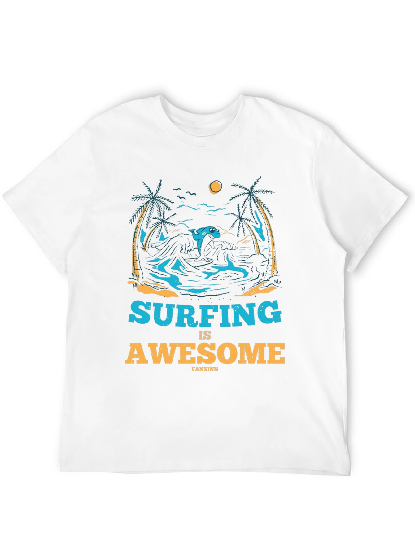 Surfing is Awesome T-Shirt