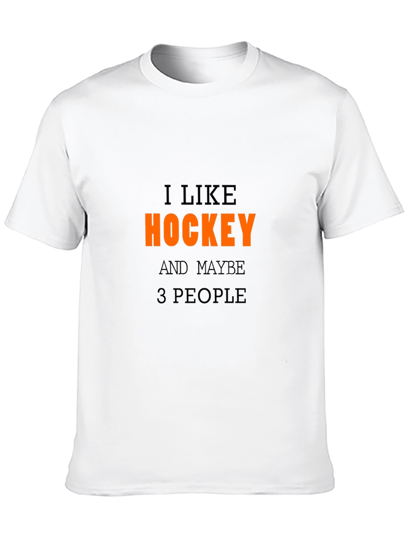 I Like Hockey T-Shirt - Funny Novelty Tee