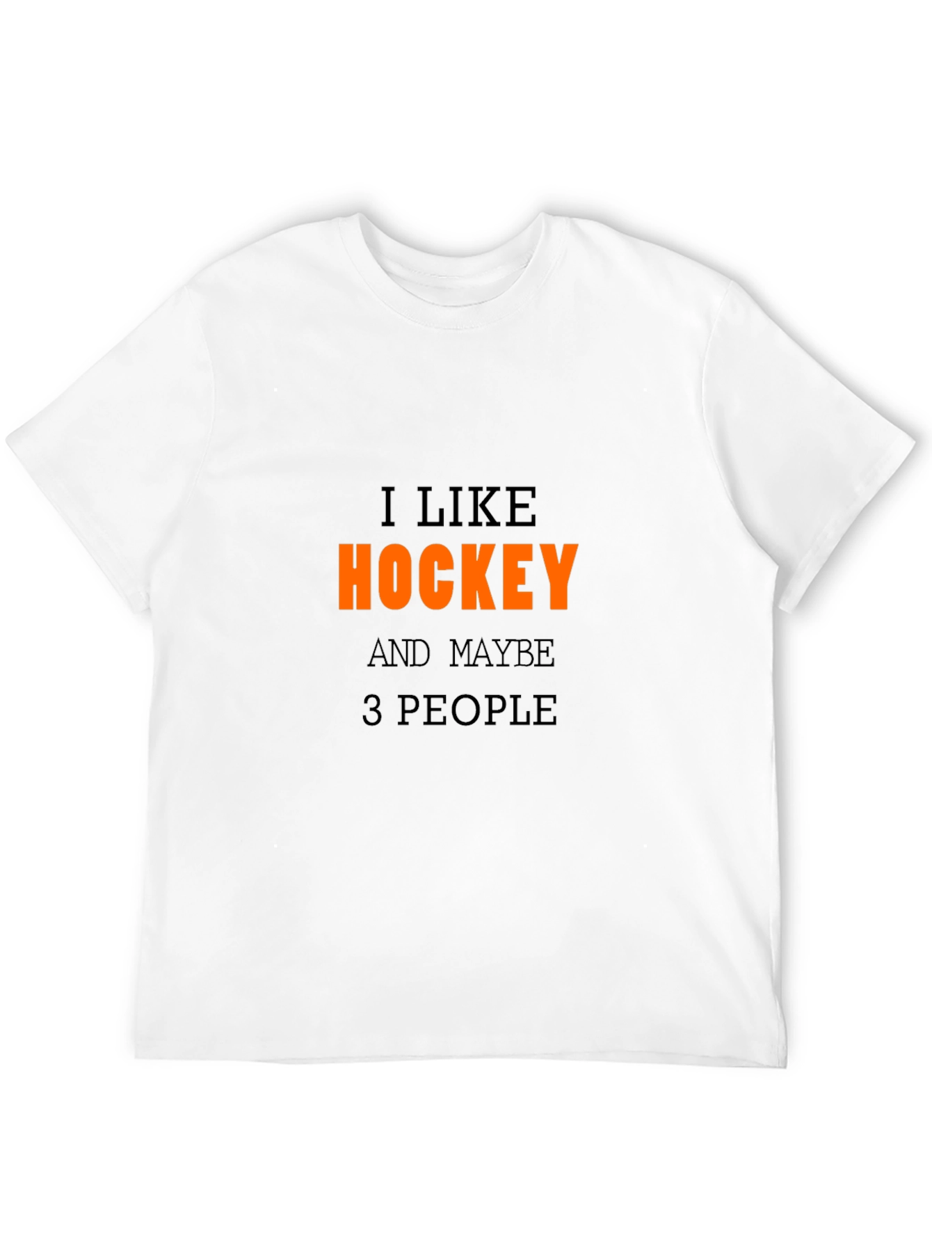 I Like Hockey T-Shirt - Funny Novelty Tee