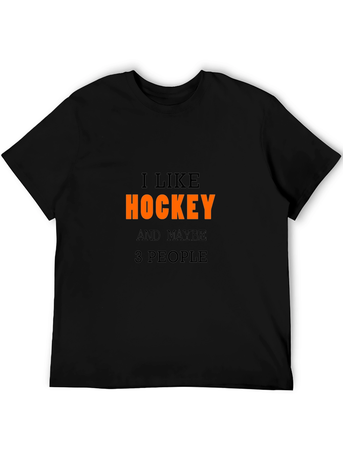 I Like Hockey T-Shirt - Funny Novelty Tee