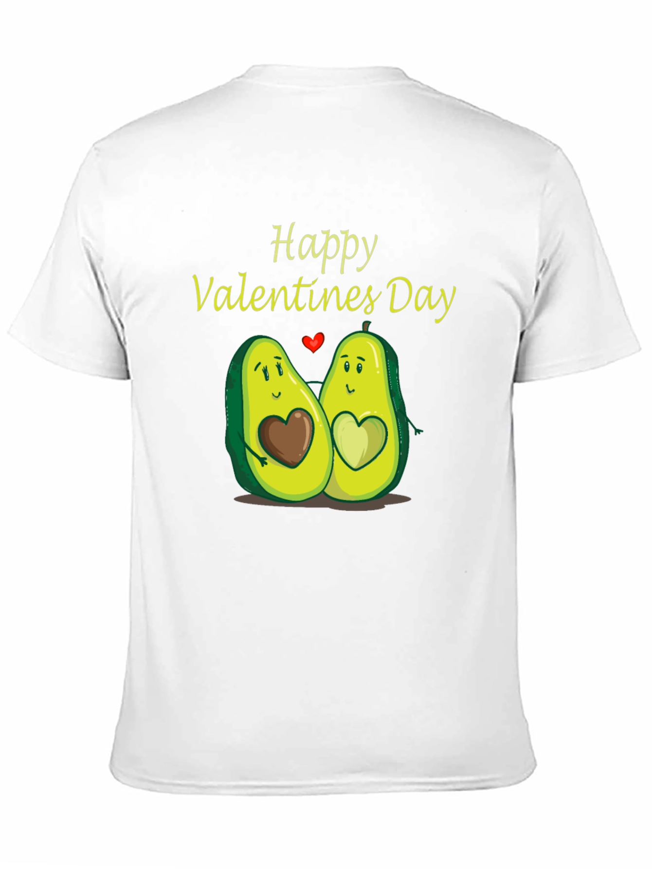 Happy Valentines Day Avocado Couple T-Shirt