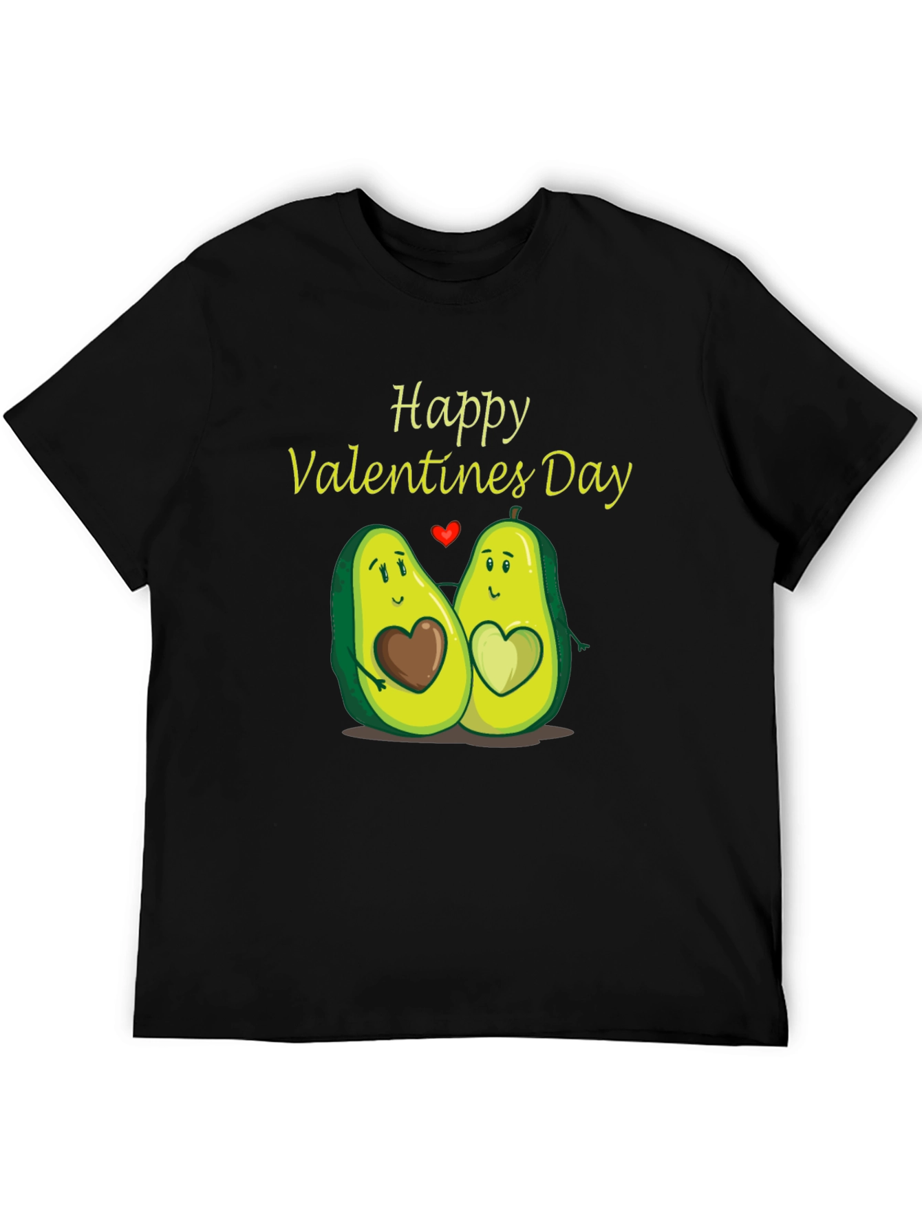 Happy Valentines Day Avocado Couple T-Shirt