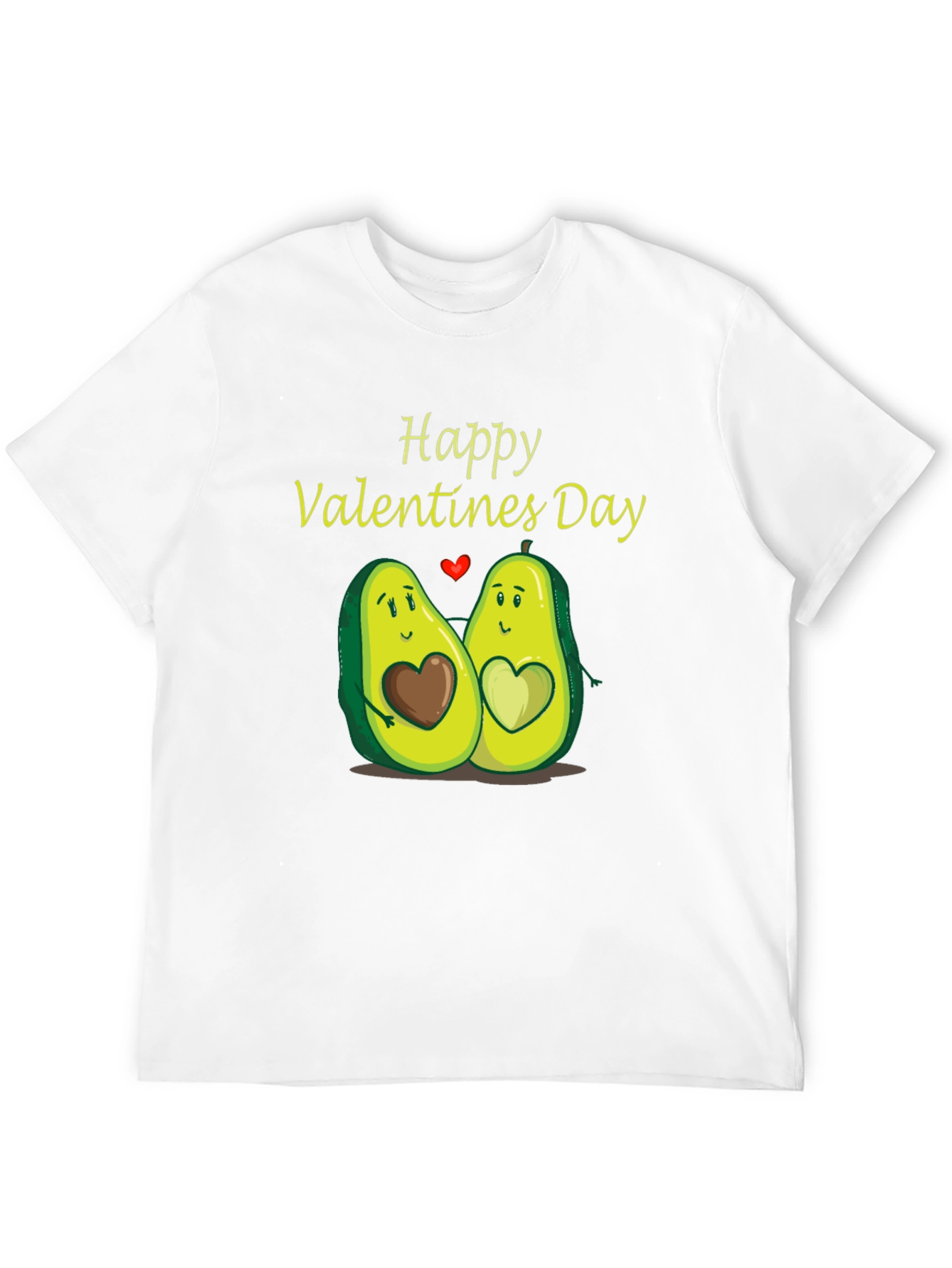Happy Valentines Day Avocado Couple T-Shirt