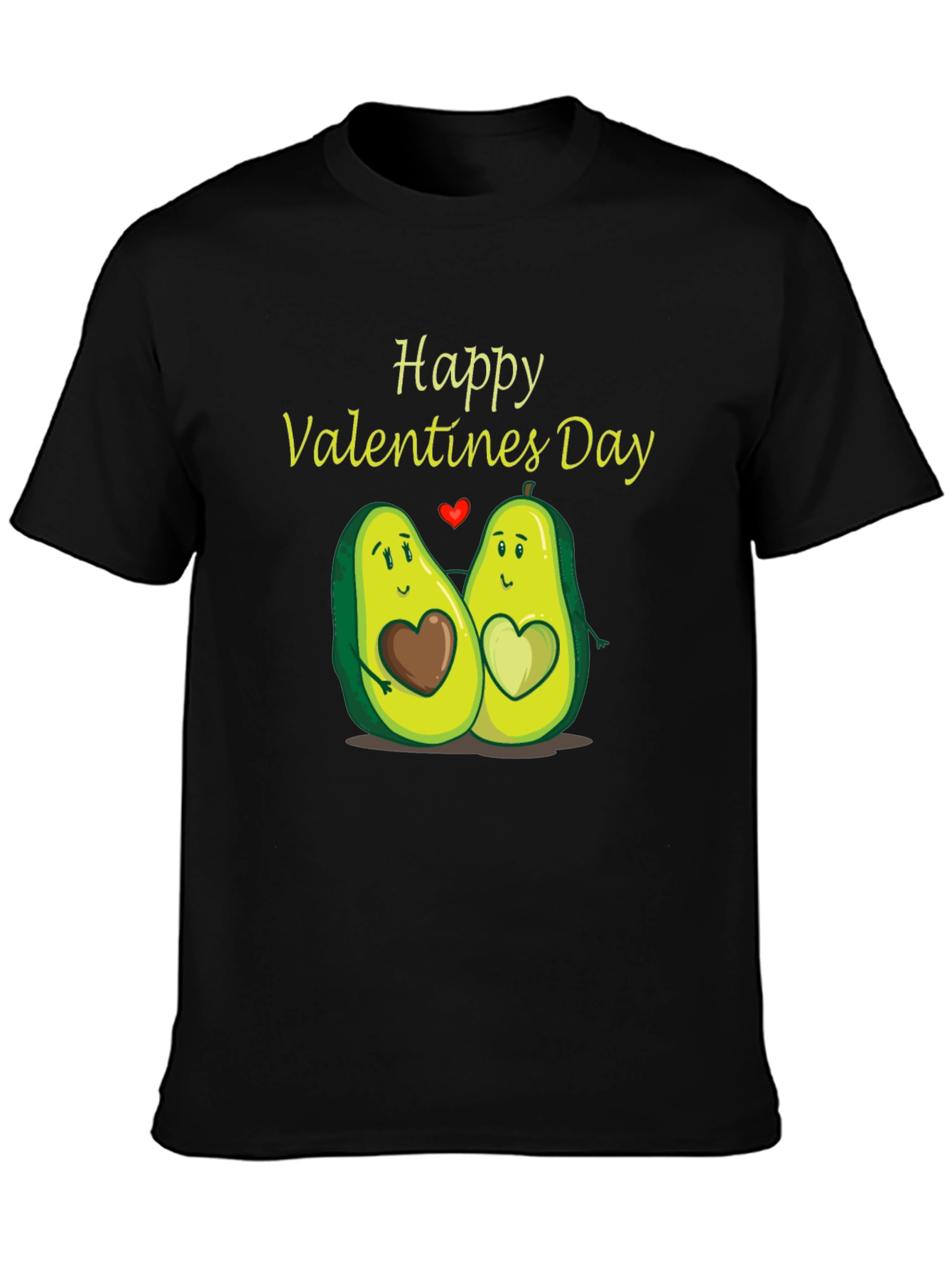 Happy Valentines Day Avocado Couple T-Shirt