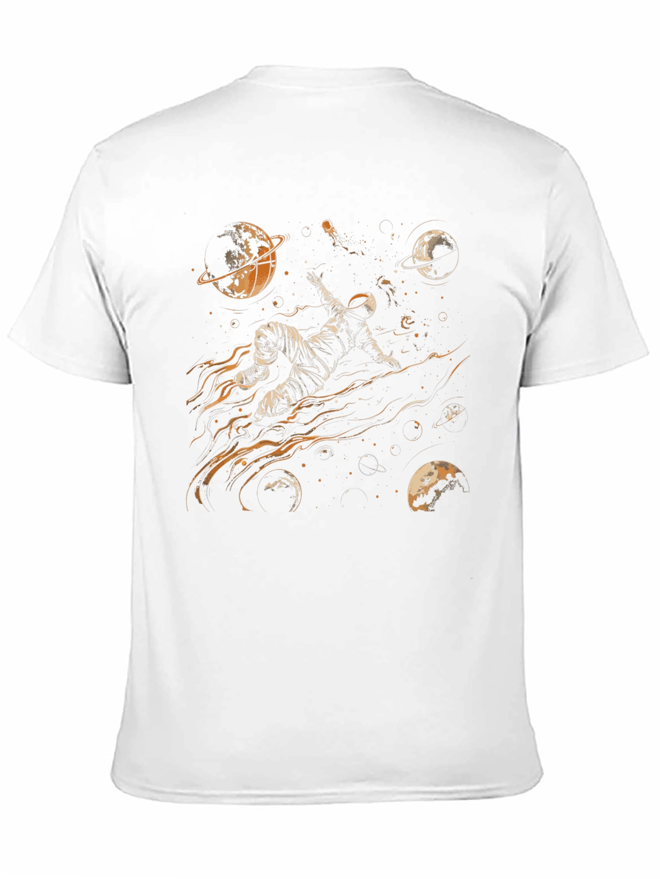 Astronaut Space Graphic T-Shirt