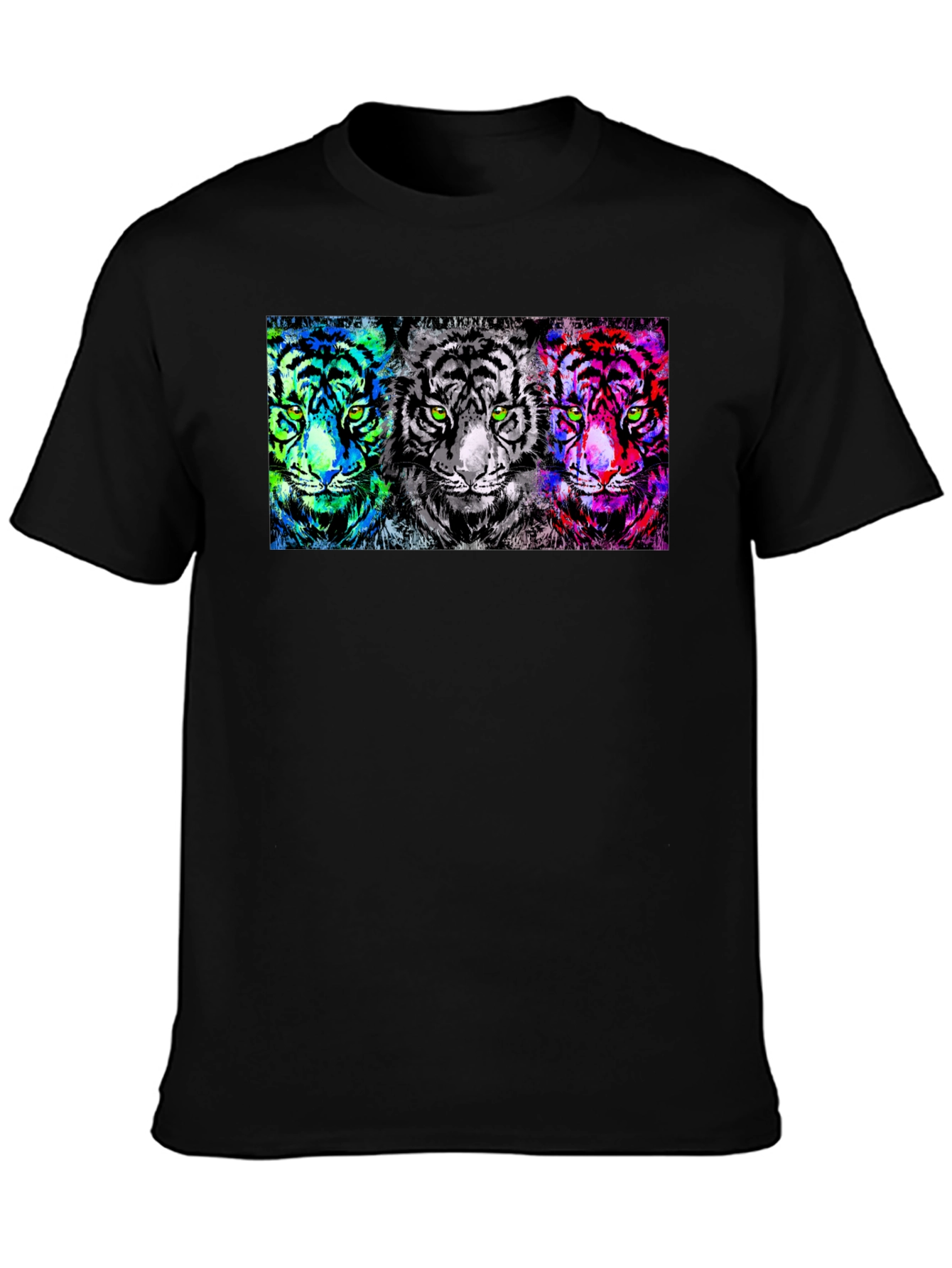 Neon Tiger Trio Graphic Tee