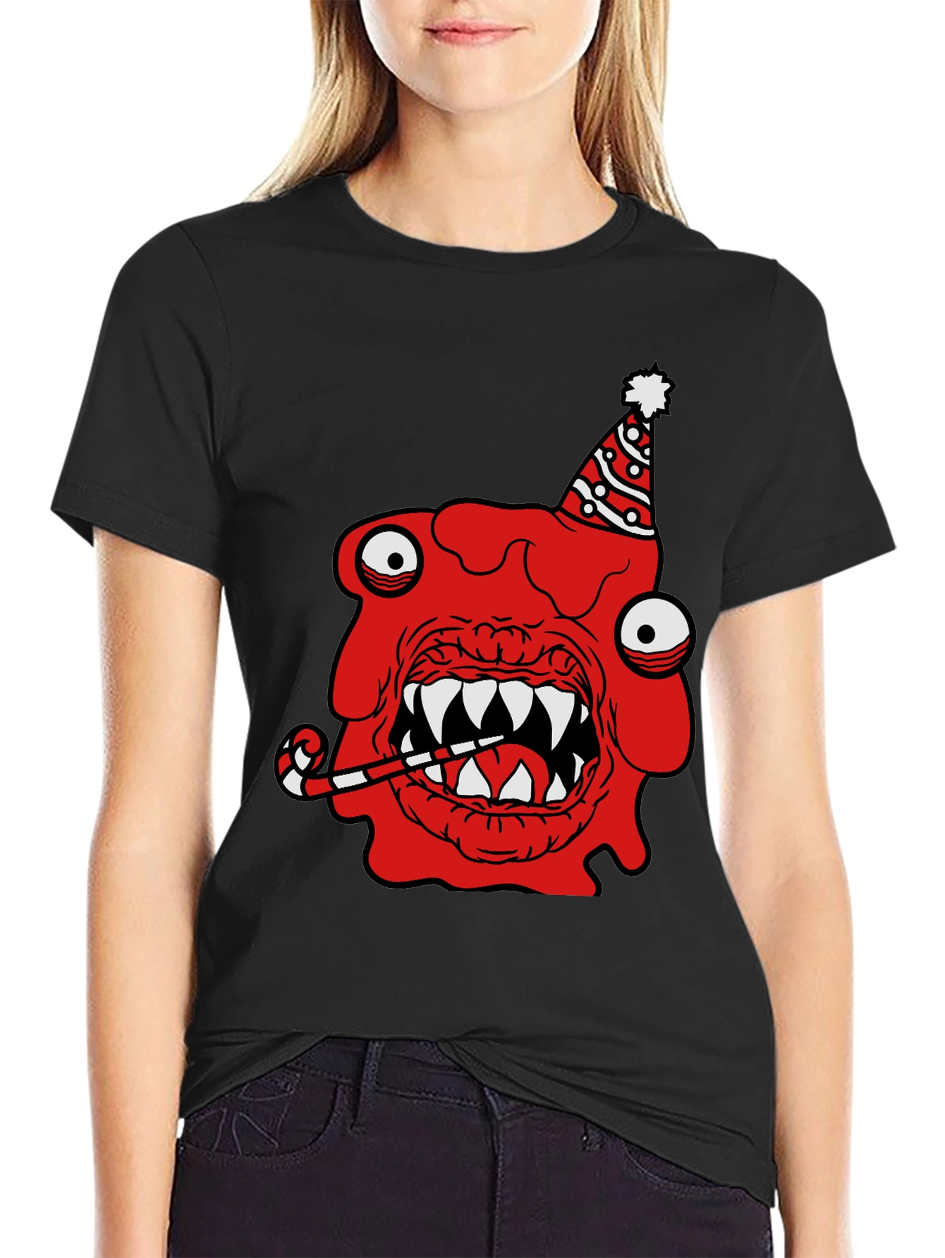 Funny Monster Graphic T-Shirt - Birthday Party Theme
