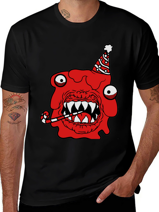 Funny Monster Graphic T-Shirt - Birthday Party Theme