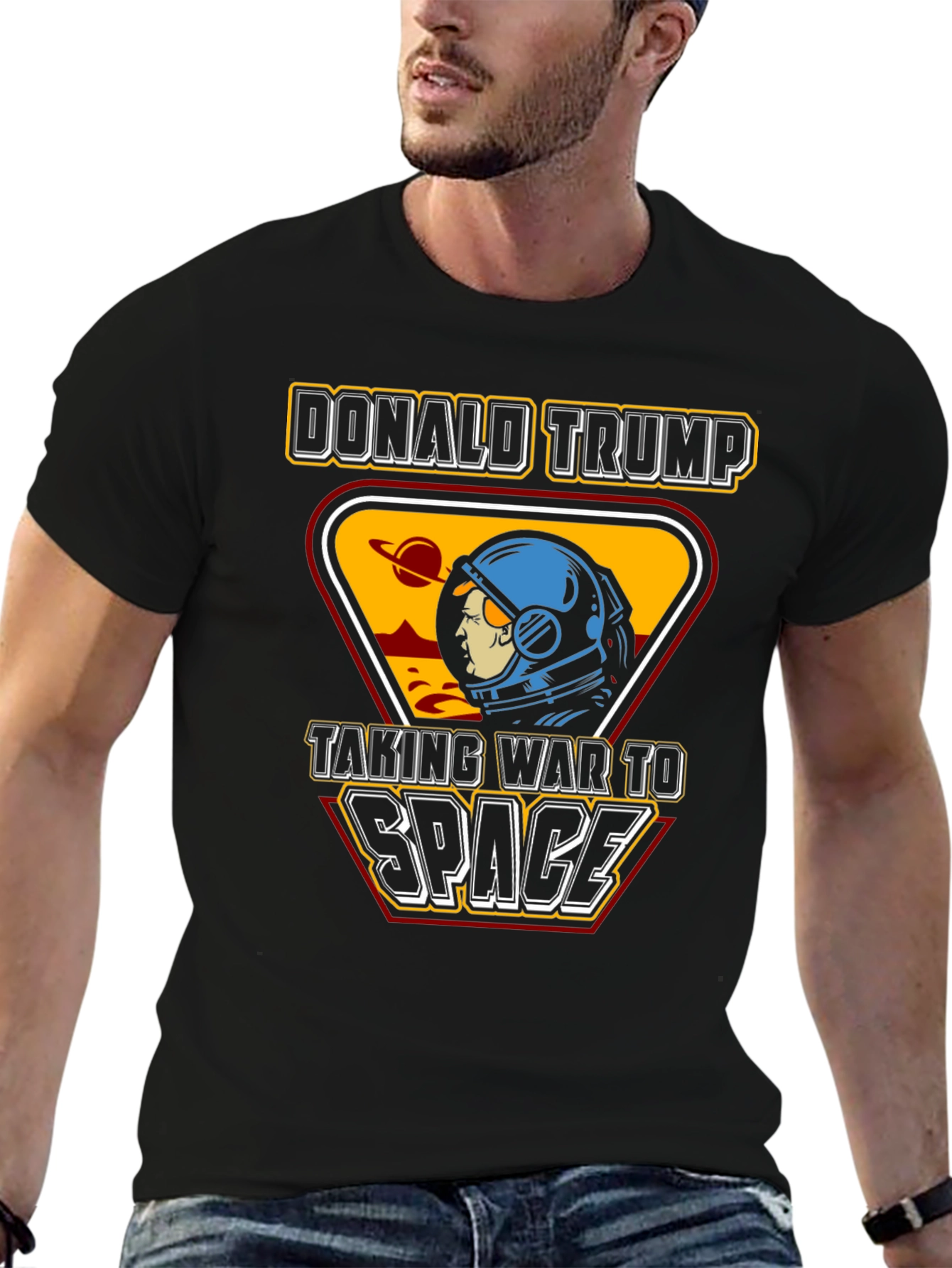 Donald Trump Space War T-Shirt