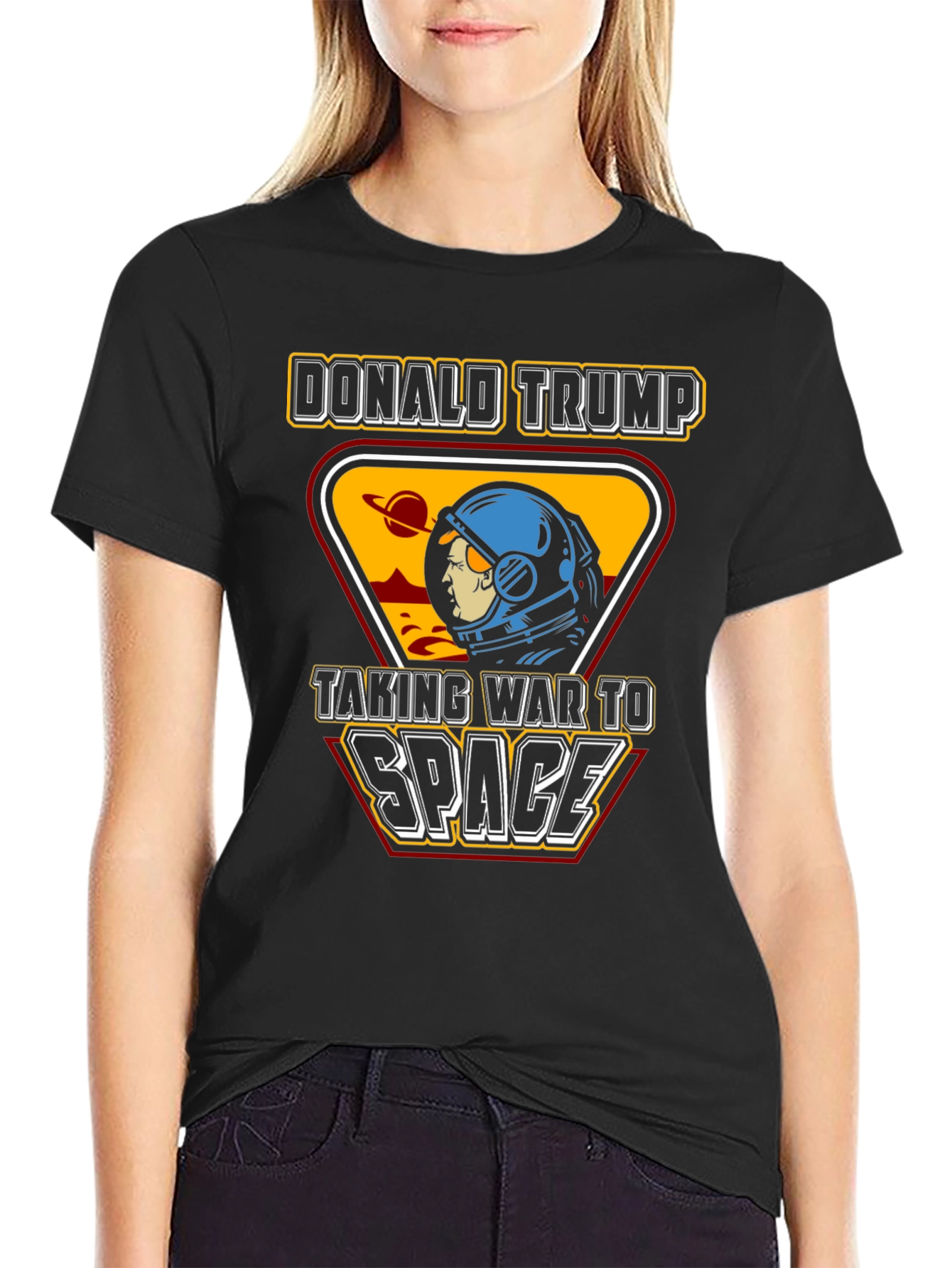 Donald Trump Space War T-Shirt