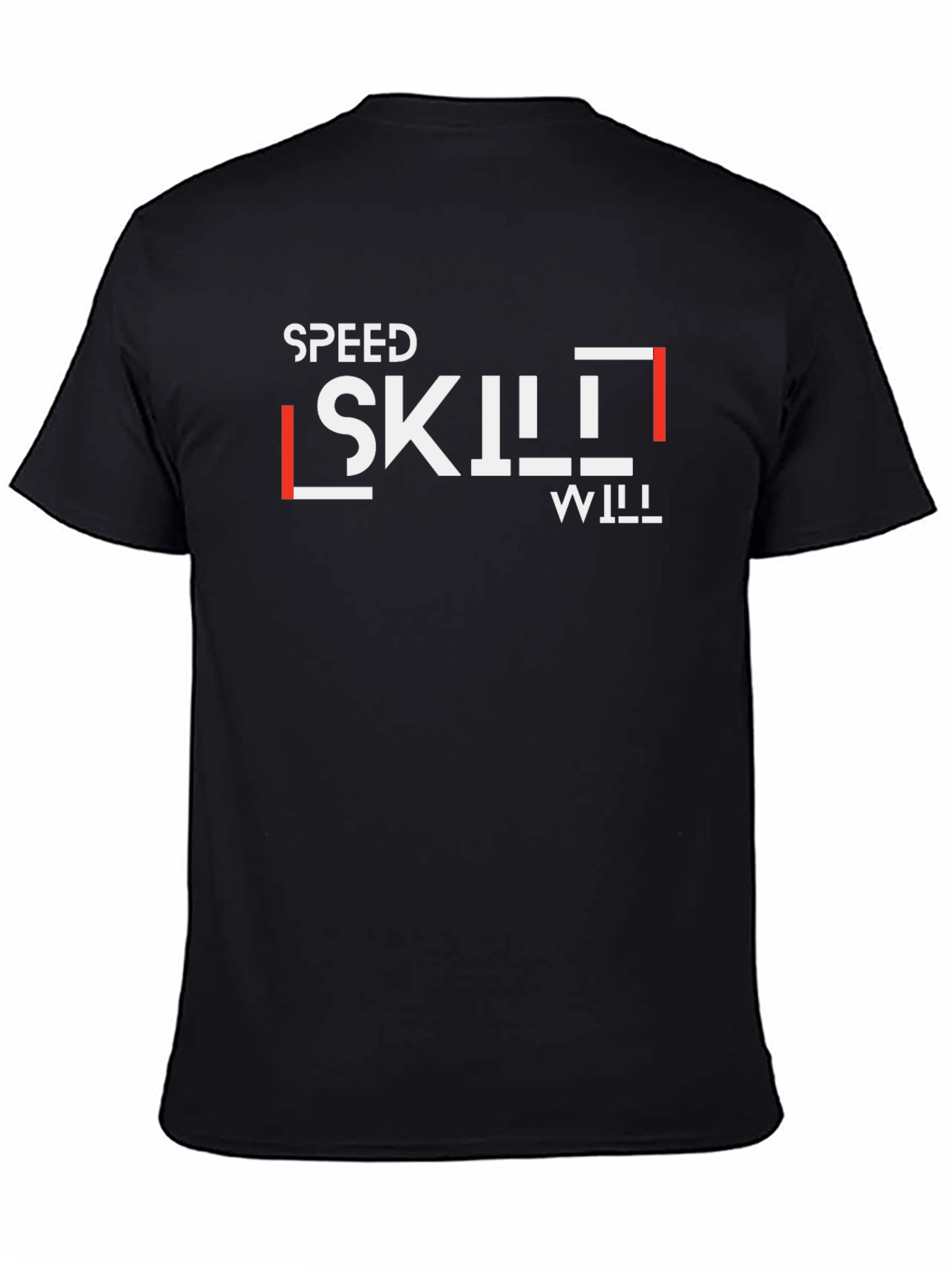Speed Skill Will Graphic Tee - Mens Black T-Shirt