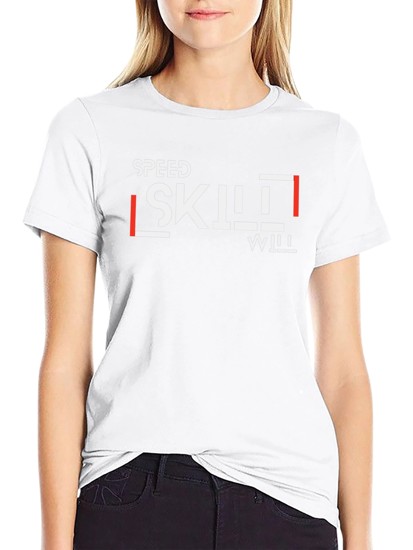 Speed Skill Will Graphic Tee - Mens Black T-Shirt
