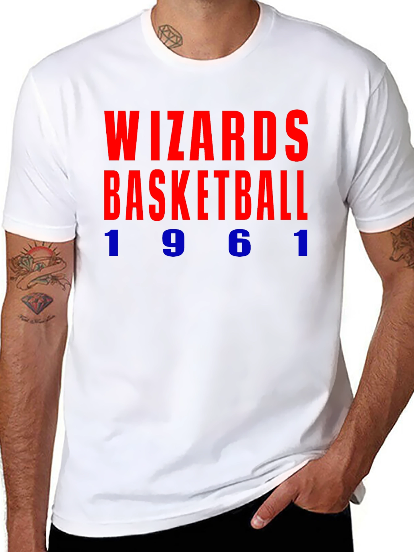 Wizards Basketball 1961 T-Shirt